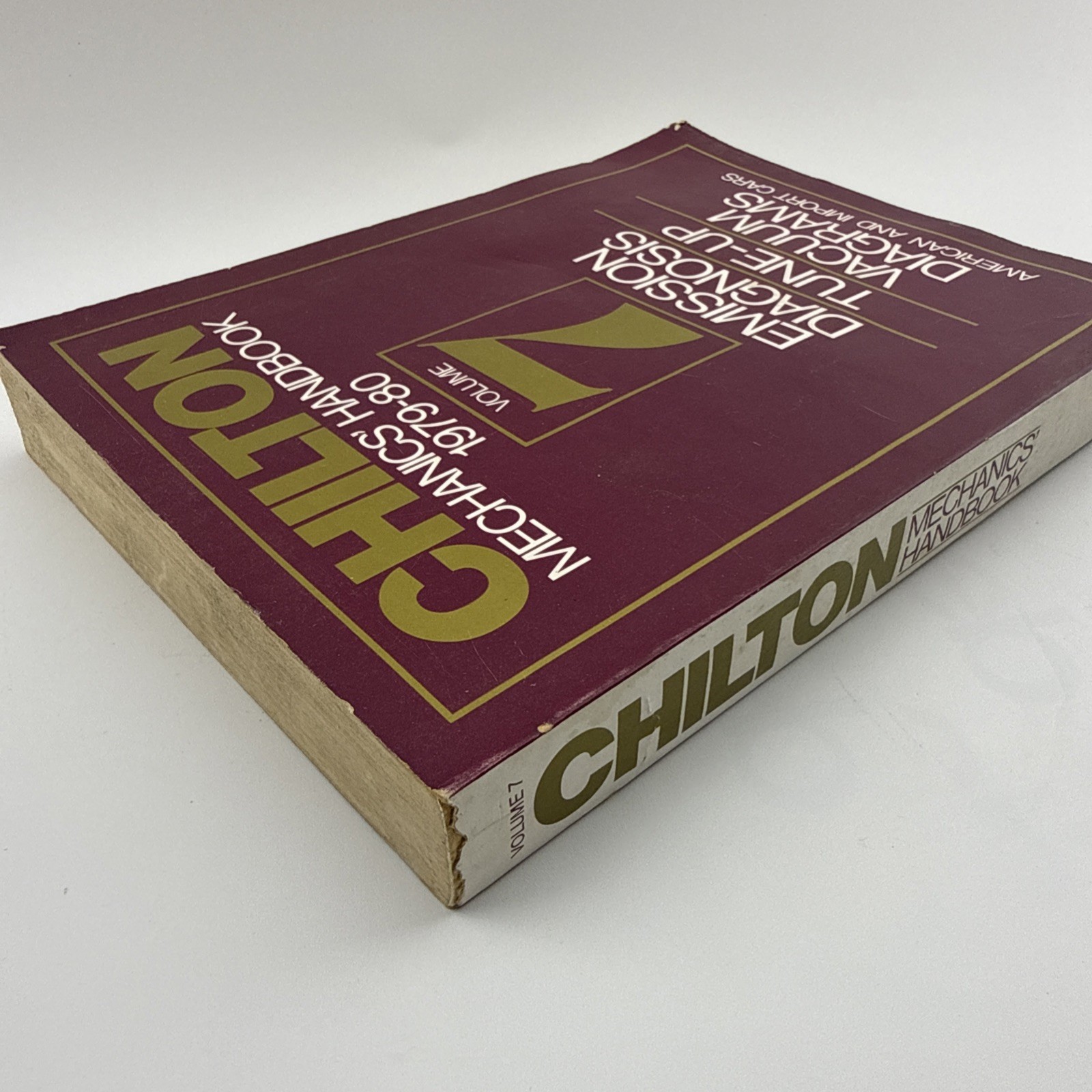 Chilton Mechanics Handbook Volume 7 Emission Diagnosis Tune-Up Vacuum Diagrams 1