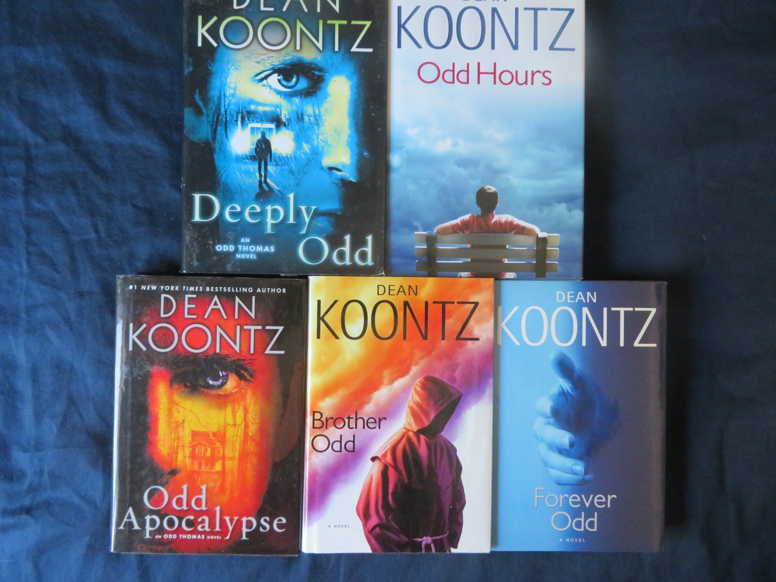 Dean Koontz hard cover lot 5 books Odd Thomas