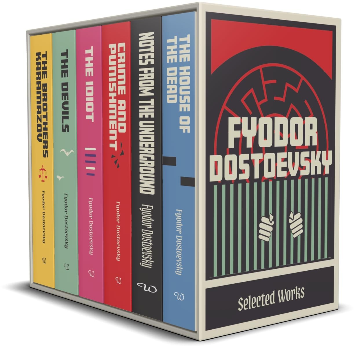 Complete Collection of Fyodor Dostoevsky 6 Books Box Set(Notes From The Undergro