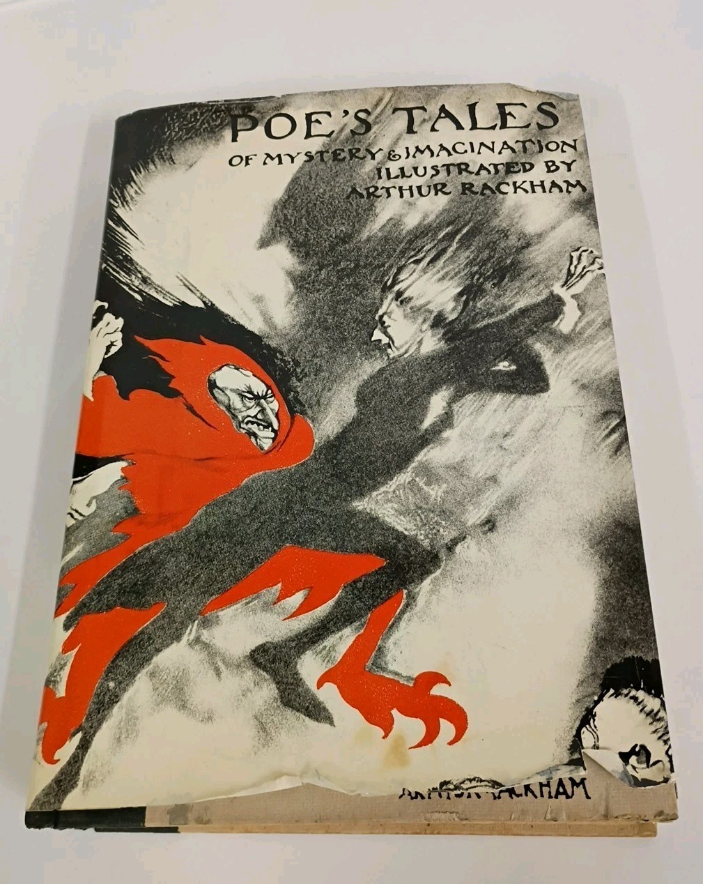 Vintage 1935 „POE’S TALES OF MYSTERY & IMAGINATION“ 317-Page Hardcover