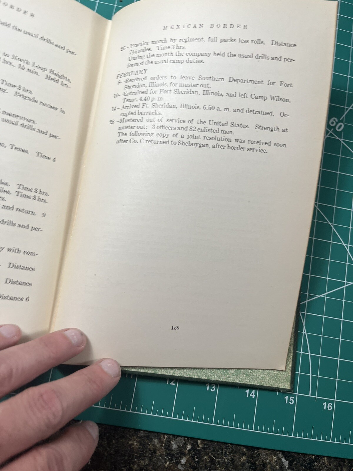 WW1 127th Infantry Company C In with World War Unit History