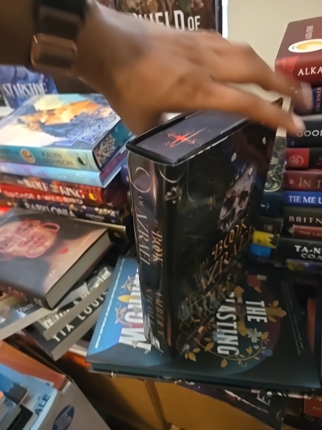 Book of Azrael: Deluxe Limited Edition by Amber V. Nicole (2025, Hardcover)