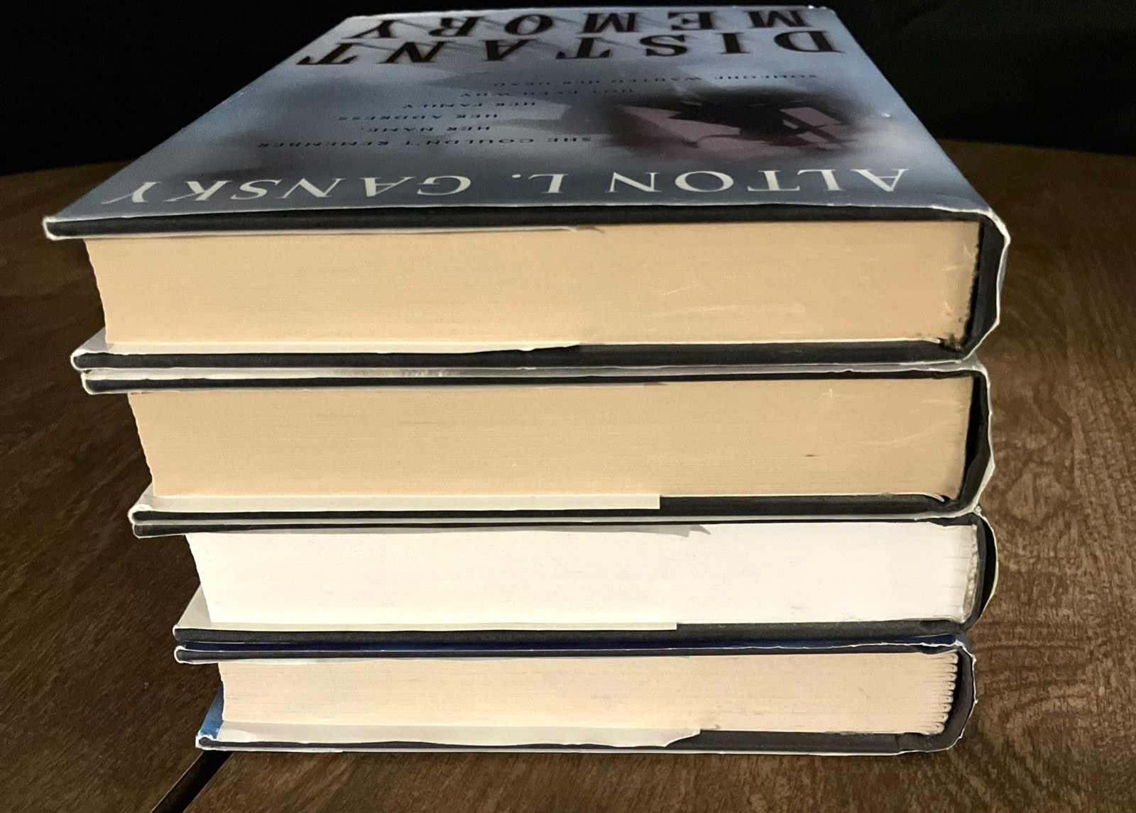 Alton Gansky Hardcovers, Lot of 4, Crossings Books Club Editions, GOOD (479)