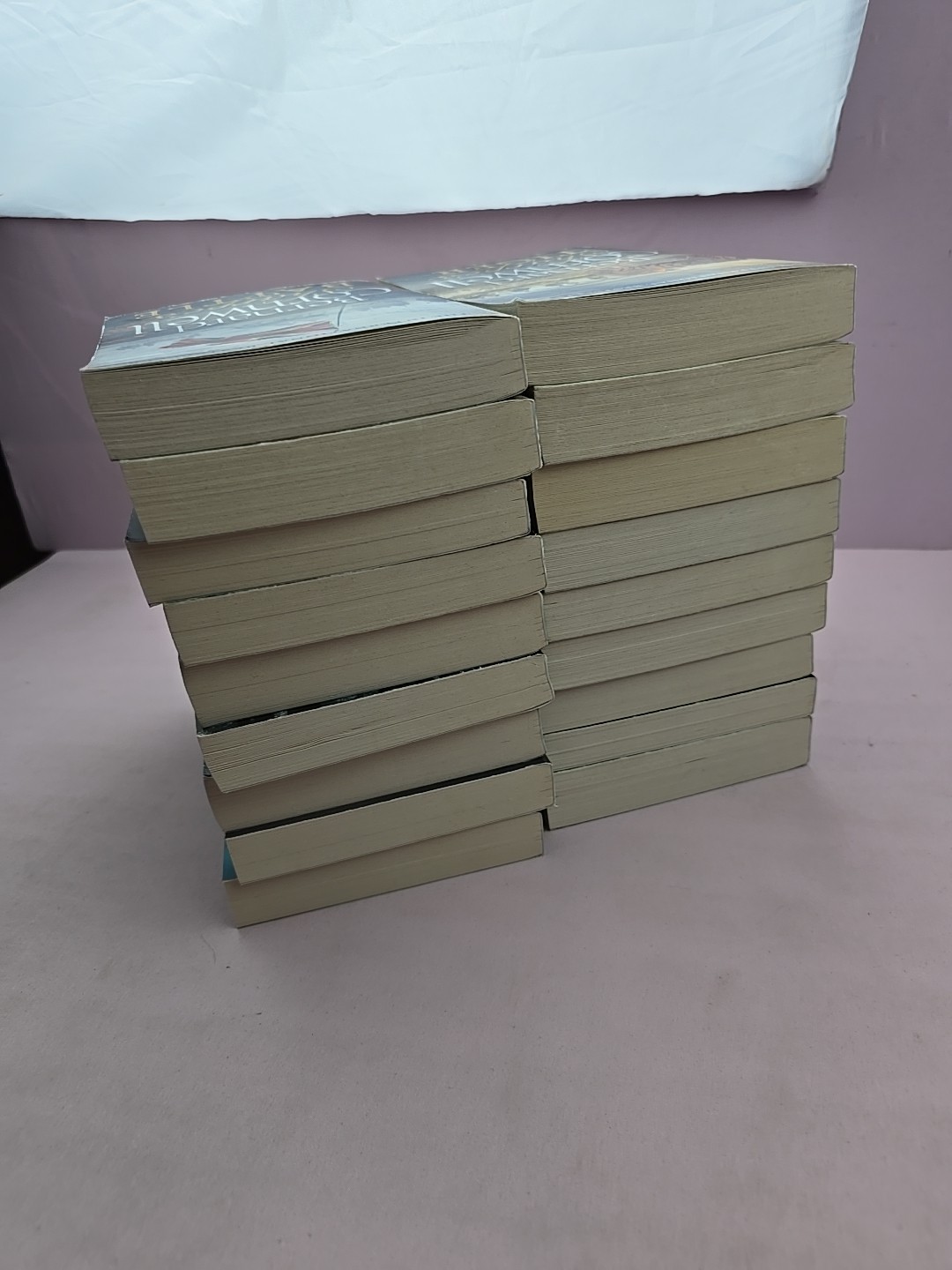 Lot of 18 Bernard Cornwell Sharpe’s Novels Paperback