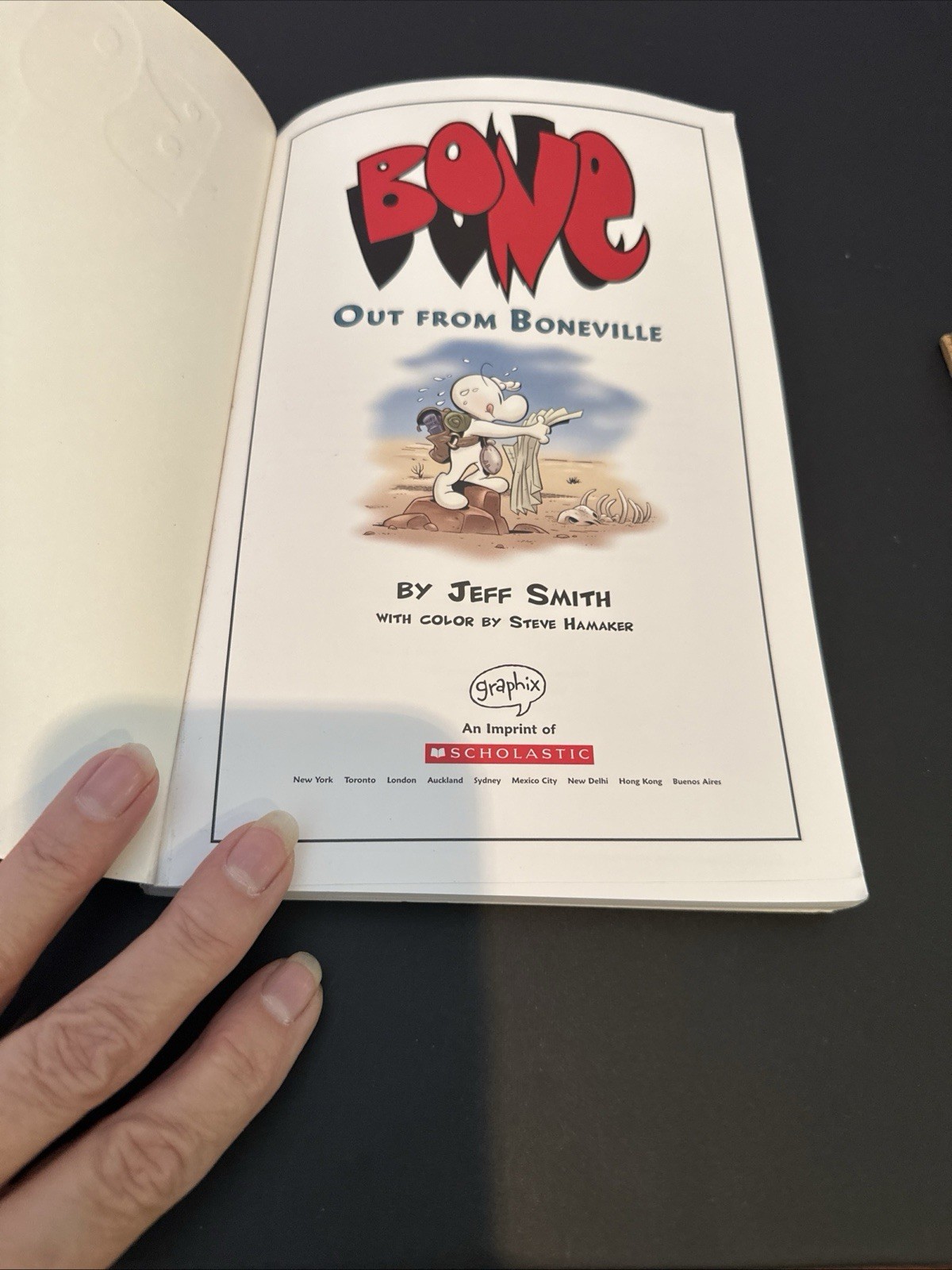 Out from Boneville: A Graphic Novel; BONE 2005 Jeff Smith VGC