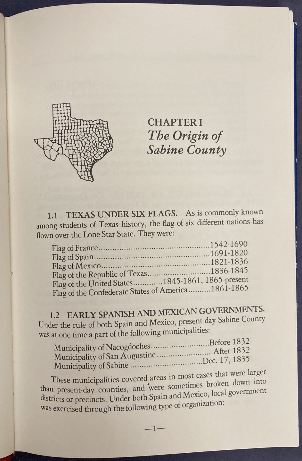 Sabine County, TX: The First 150 Years (1836-1986), McDaniel, 1987,HB,VG, 260618