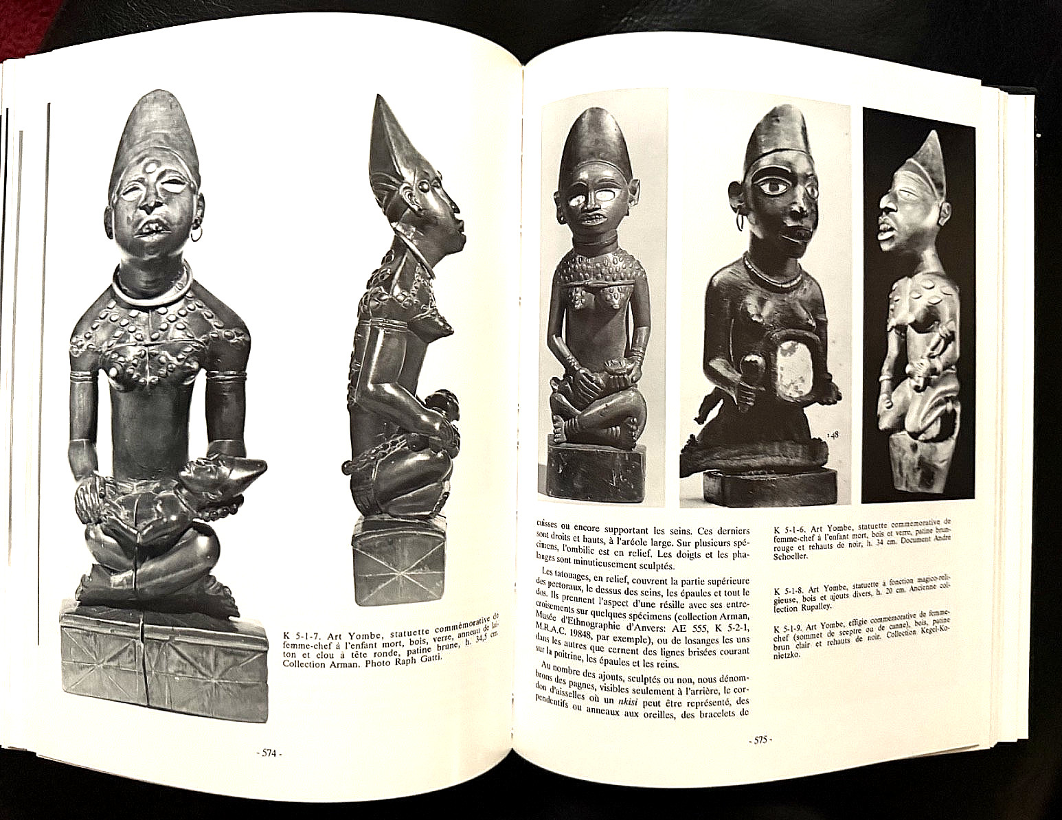Art Bakongo: Les Centres de Style, Raoul Lehuard: 2 vols in slipcase, 1st Ed.