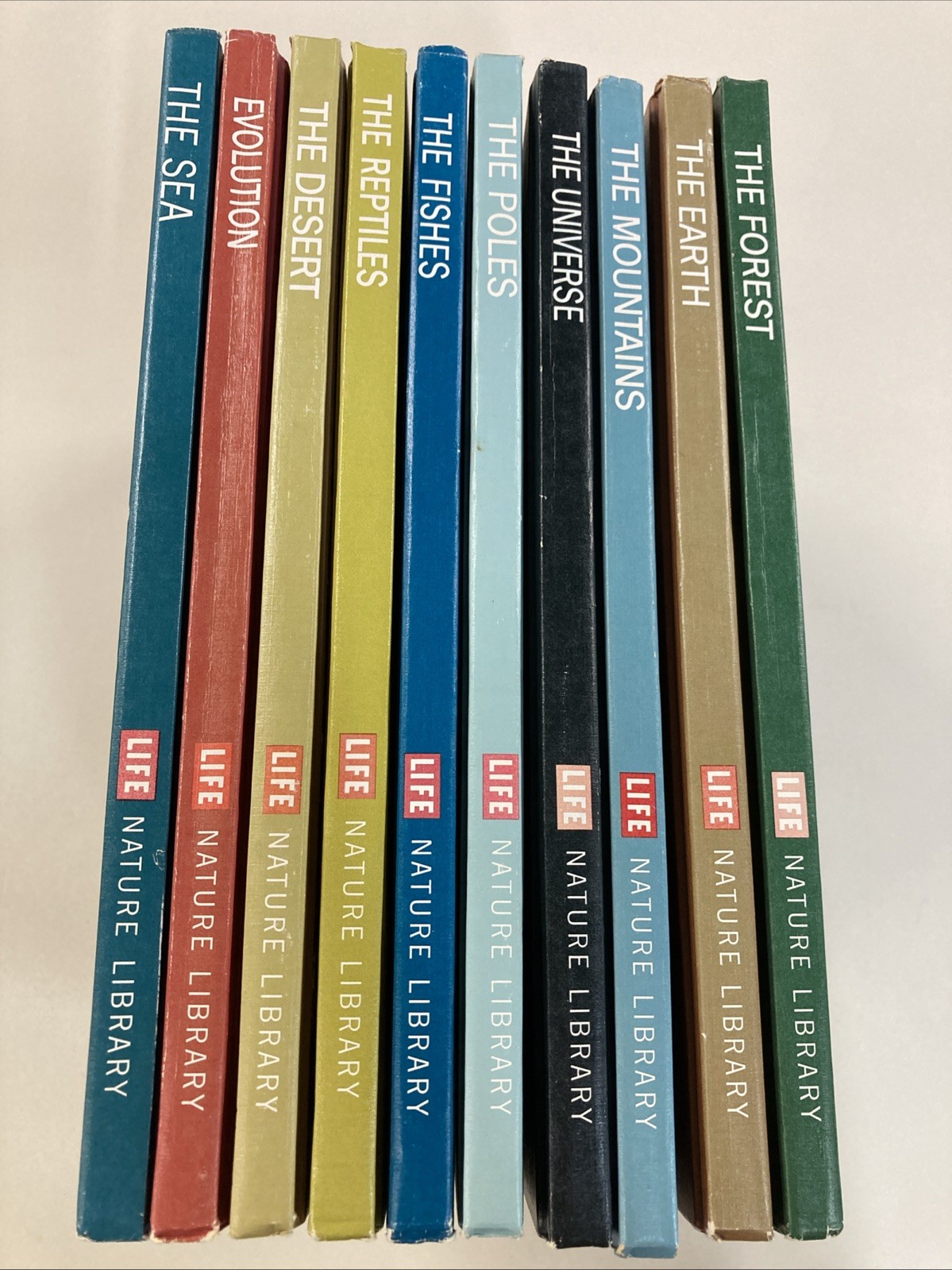 Nature Library Time Life lot of 10 HC 1970s different divisions each volume Good