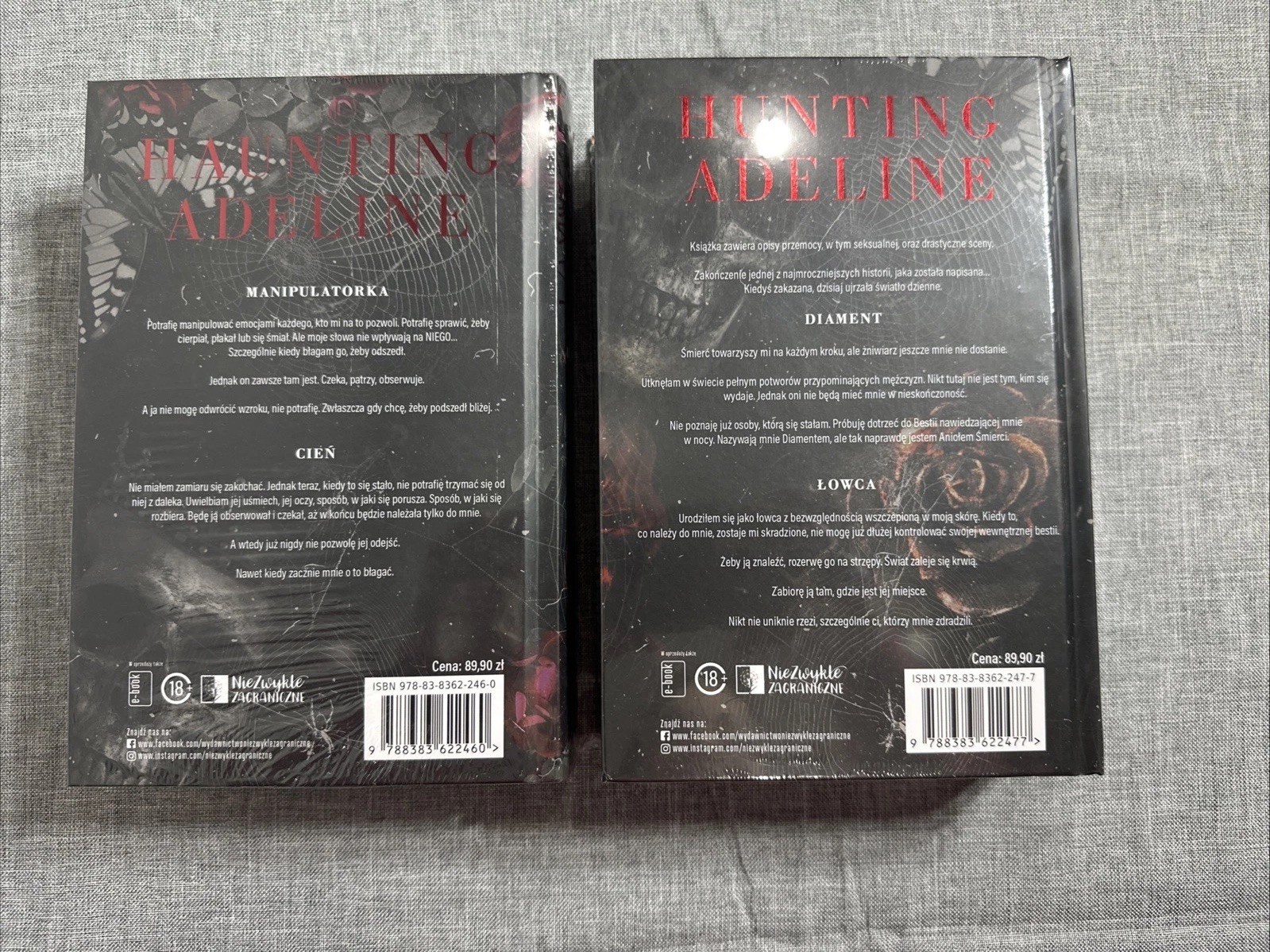 Hunting Adeline: Cat and Mouse Duet H.D. Carlton Polish Edition