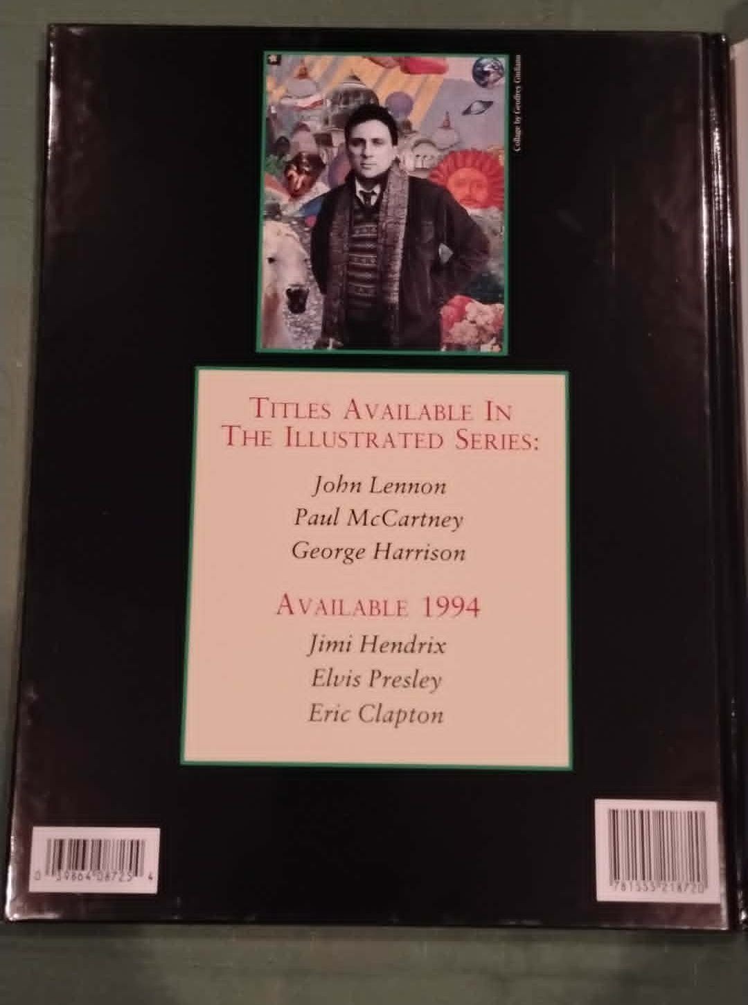 1993 HC book The Illustrated George Harrison by Geoffrey Giuliano, 96 pages