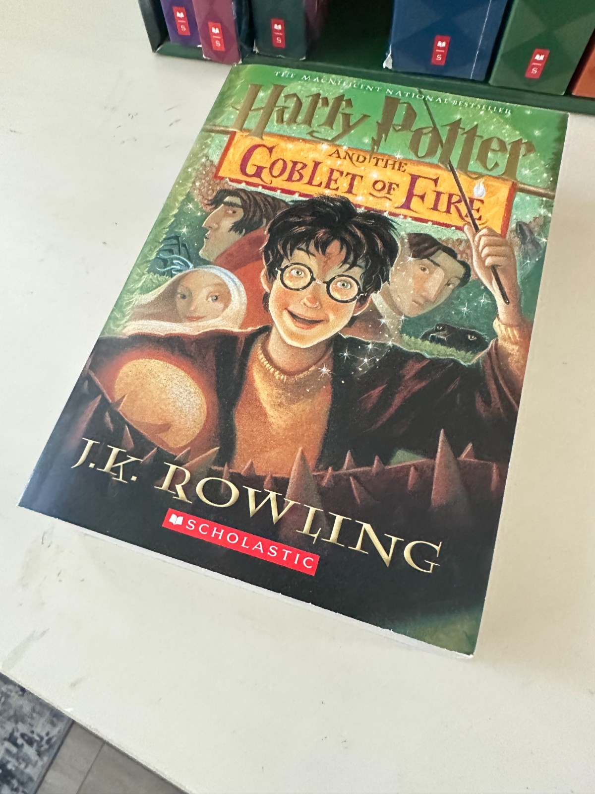 Harry Potter Paperback Boxset #1-7 by J. K. Rowling (2009, Hardcover)