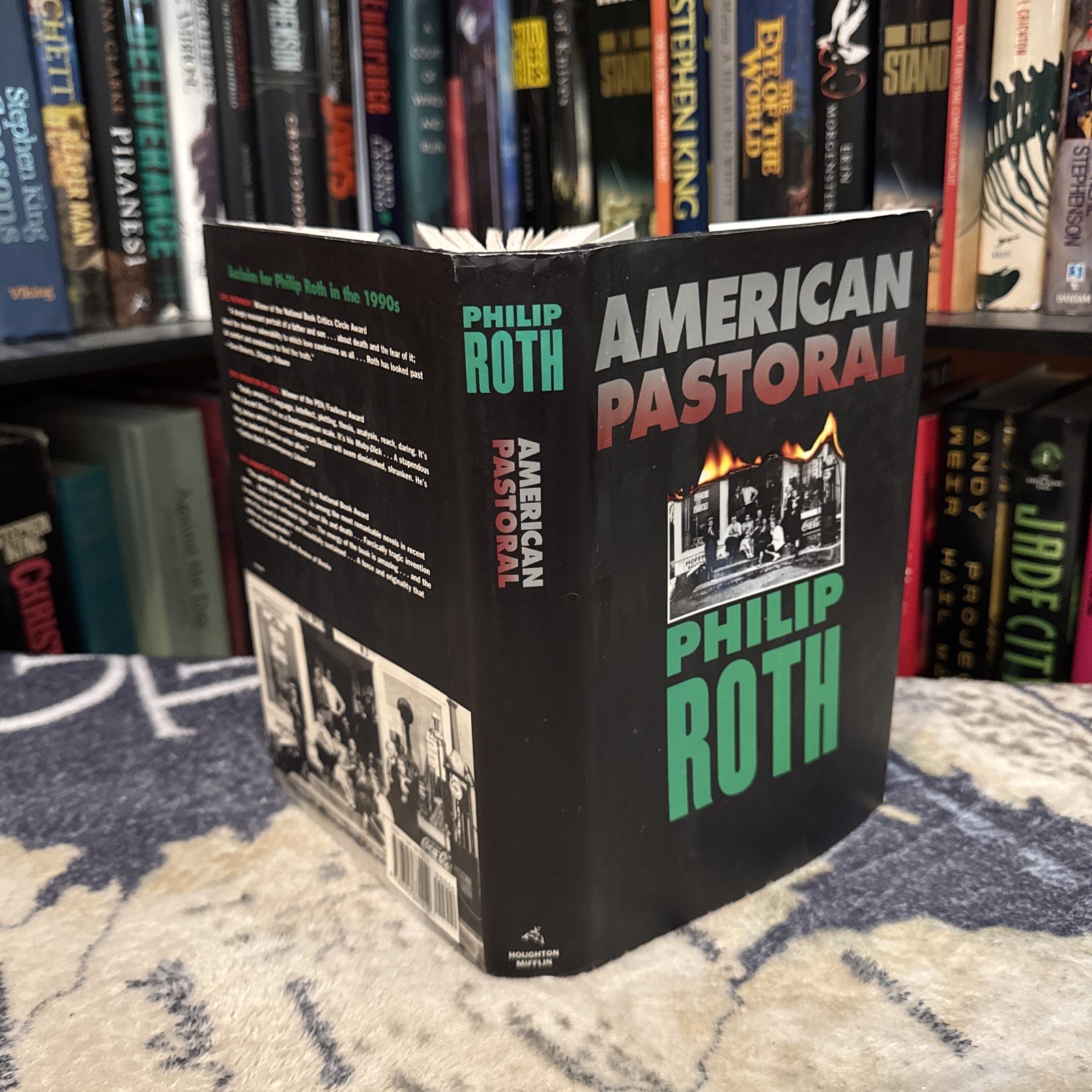 American Pastoral by Philip Roth (1997, Hardcover) First Edition/1st Print POOR