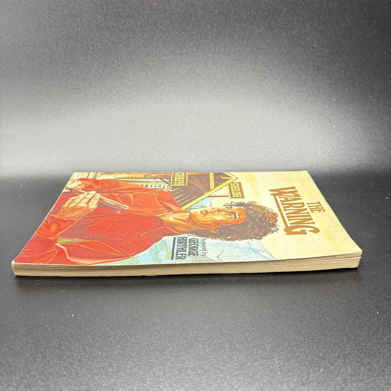 The Warning George Hirthler 1982 1st Printing Western Fiction InterVarsity PB
