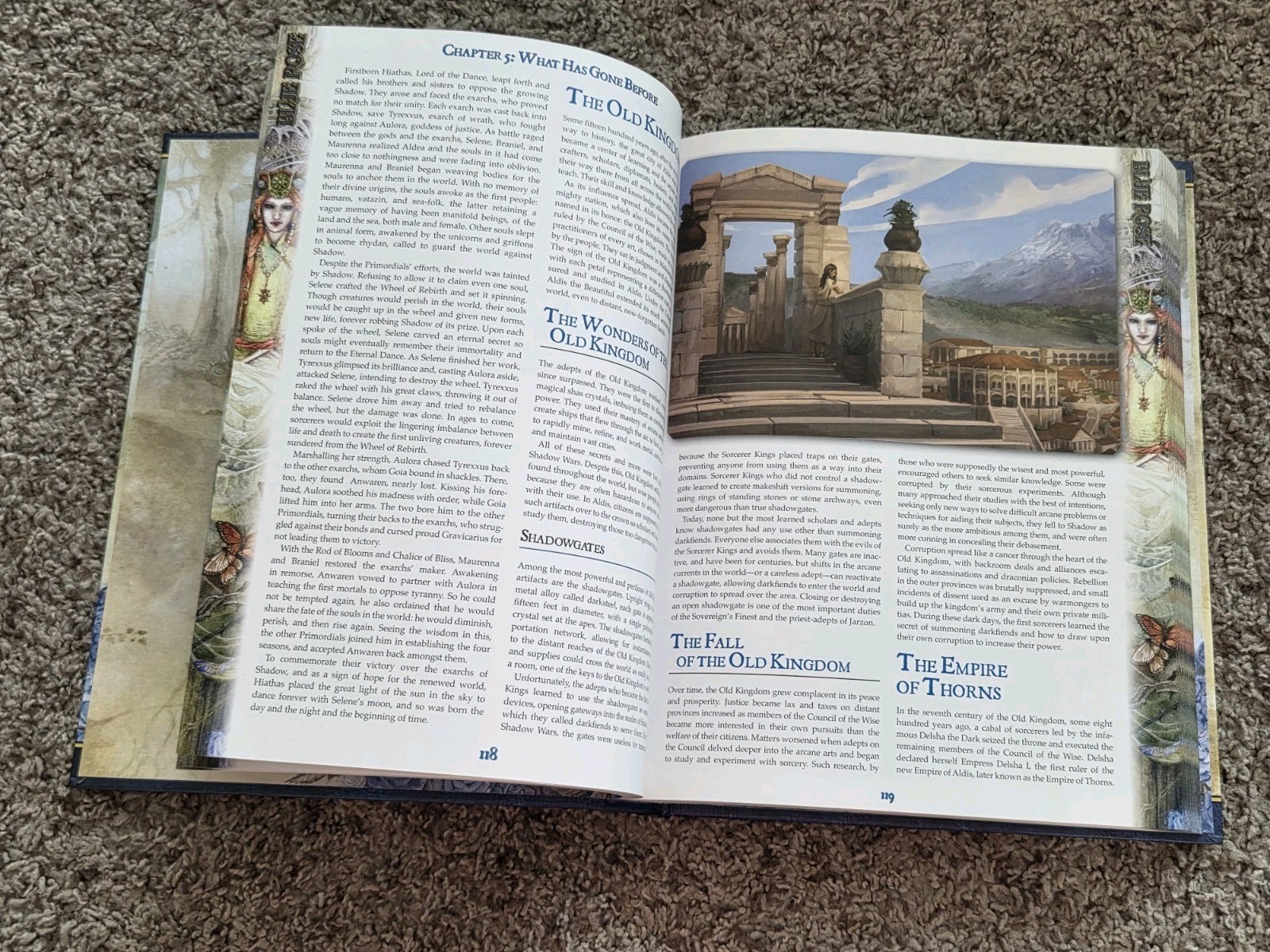 BLUE ROSE: THE AGE RPG OF ROMANTIC FANTASY By Jeremy Crawford & Steve Kenson