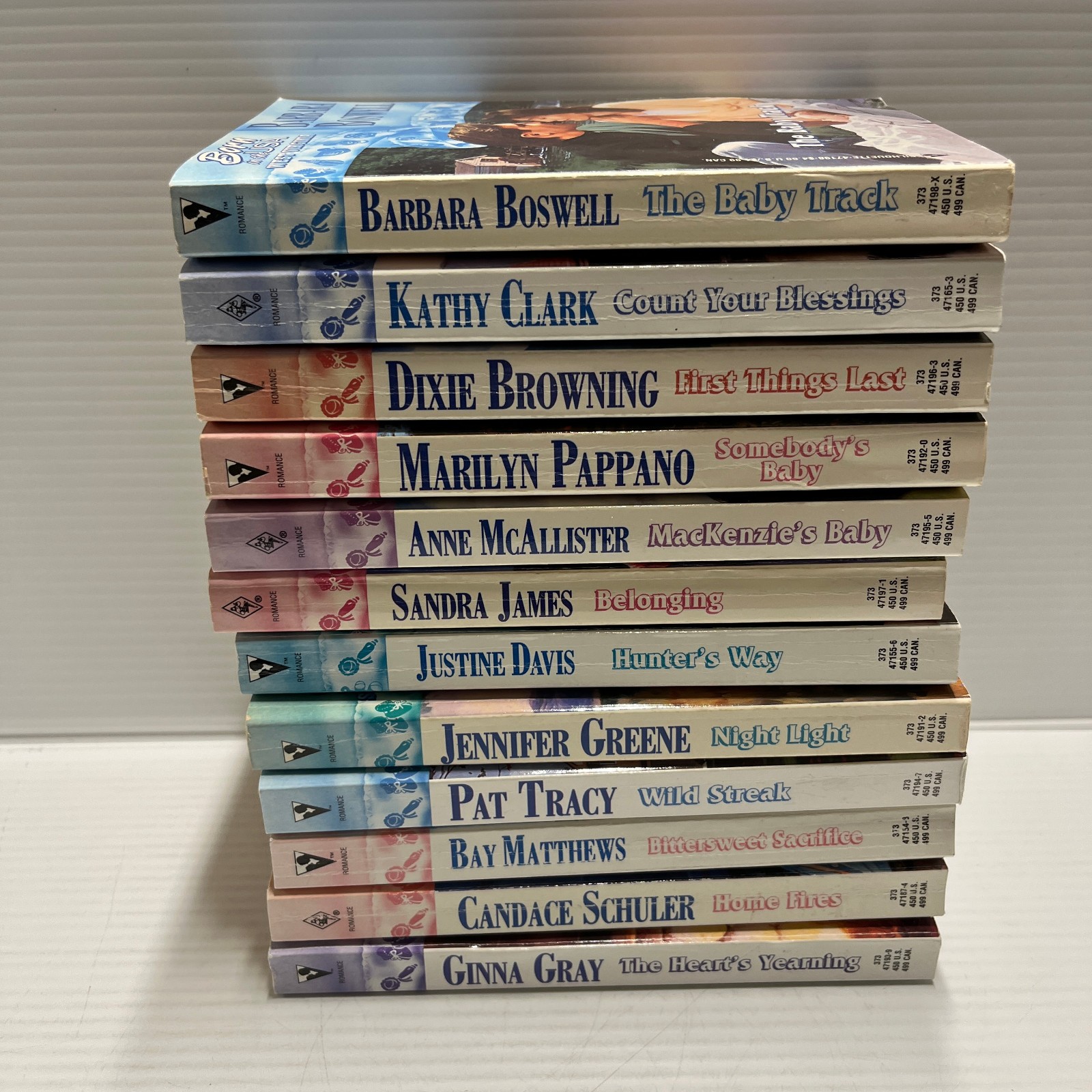 12 Vintage Harlequin Romance Novels 1980s & 1990s – Paper Back – Born in the USA
