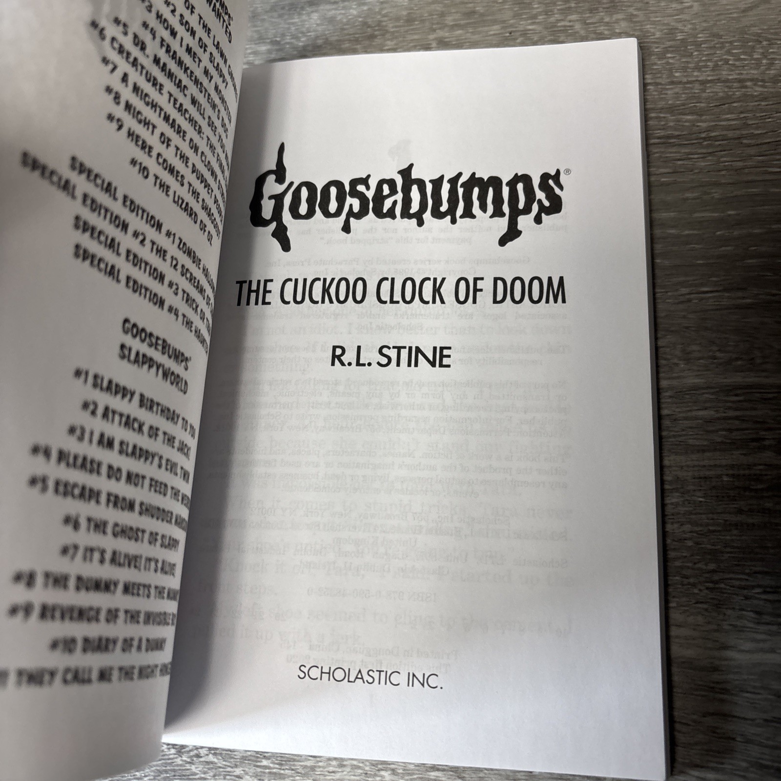 Goosebumps Fear Limited Edition Collectible Tin ORANGE 5 Book All First Printing