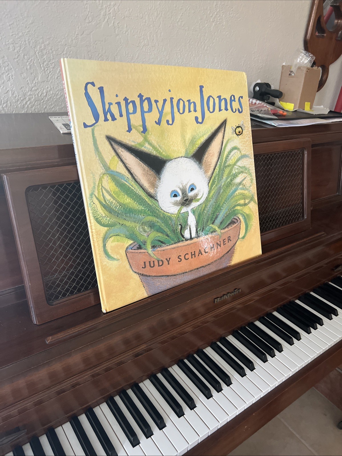 16″ HUGE Teacher Reading Group Book SkippyJon Jones Classroom Storytime Story
