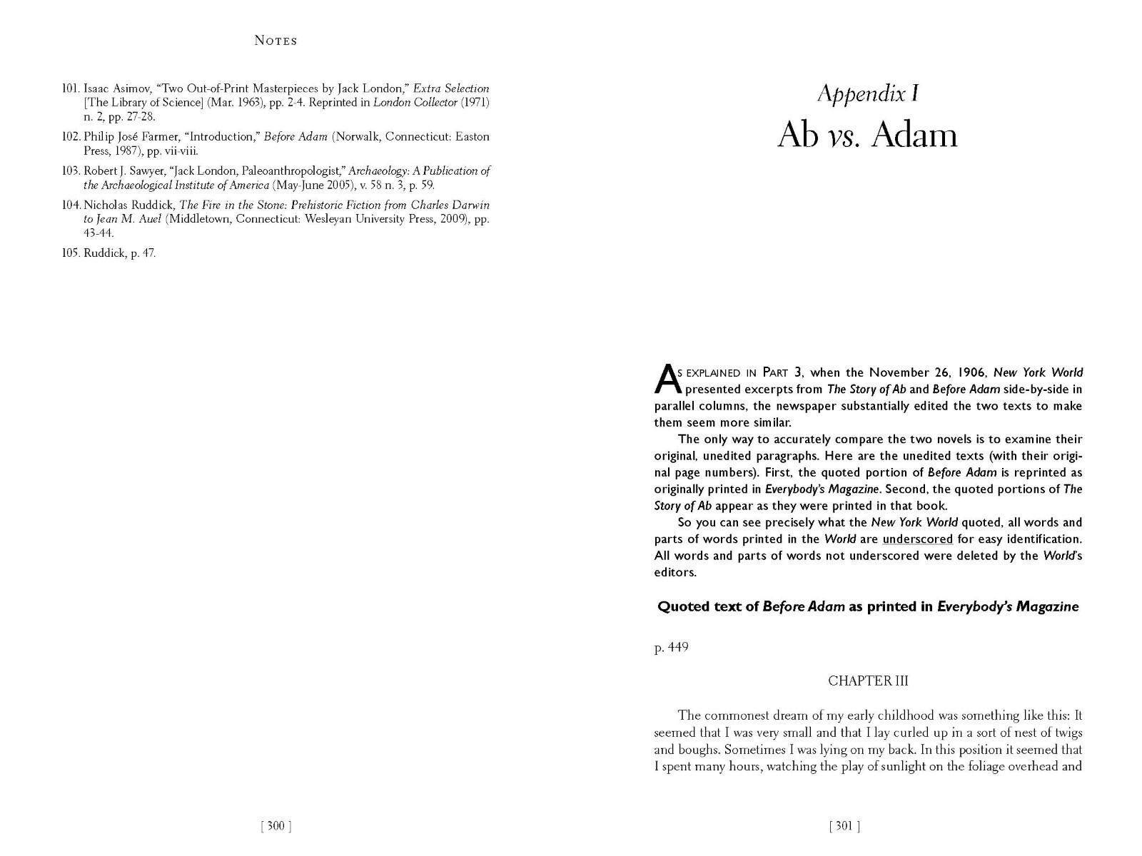 Brand new unread copy JACK LONDON’S BEFORE ADAM BATTLES „It’s a stunner.“