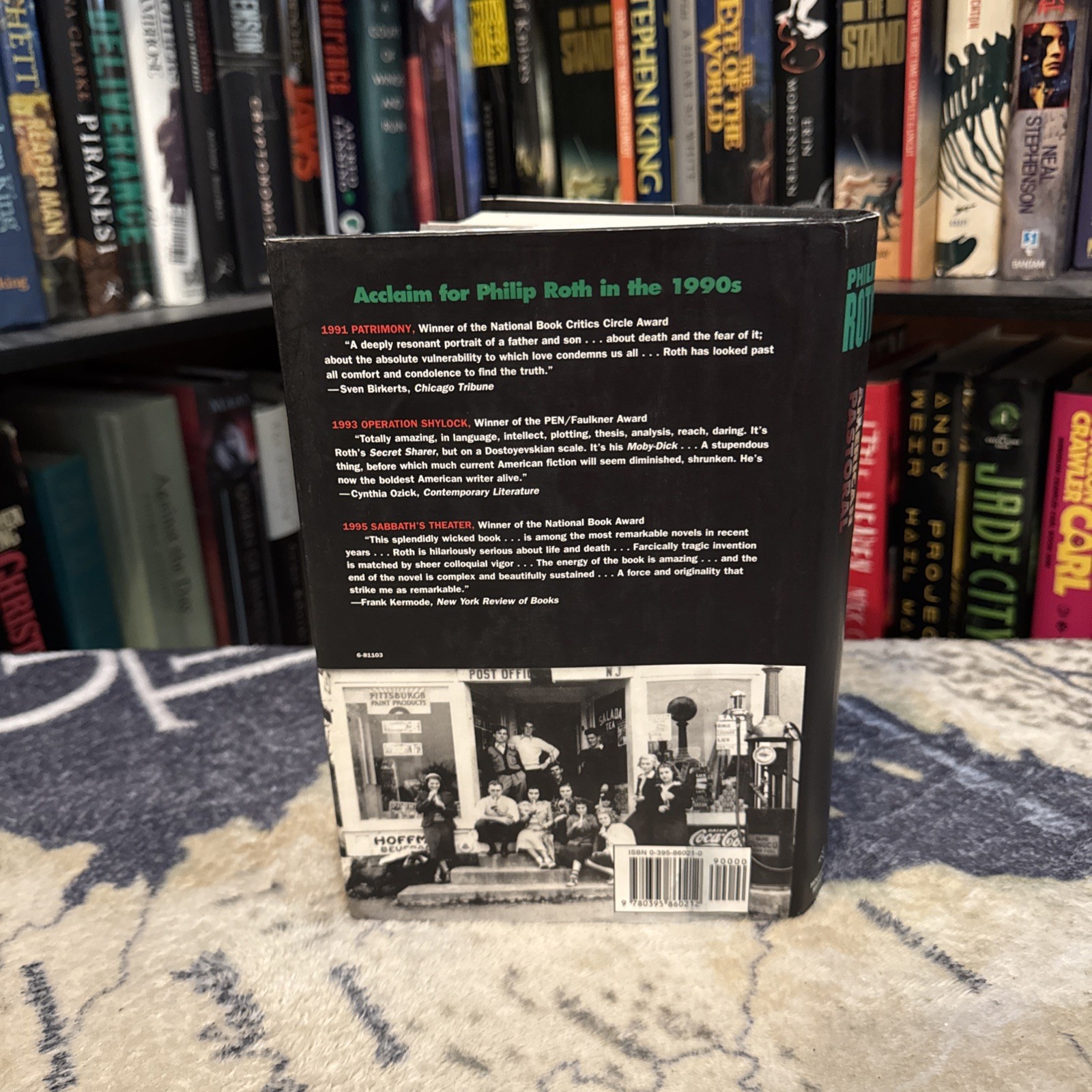 American Pastoral by Philip Roth (1997, Hardcover) First Edition/1st Print POOR