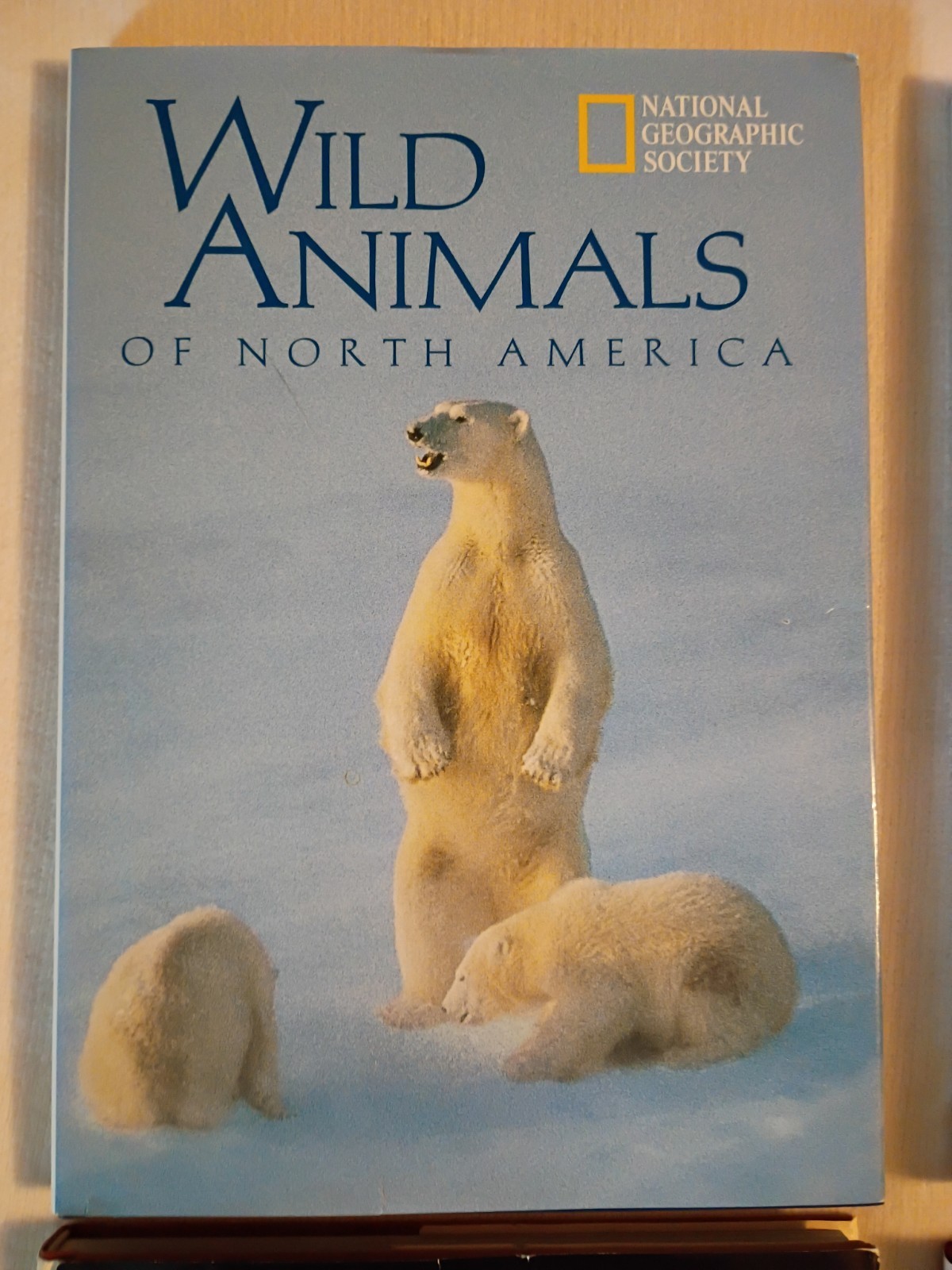 Lot of 4 National Geographic Society Books- Wilderness Animals World HC W DJ