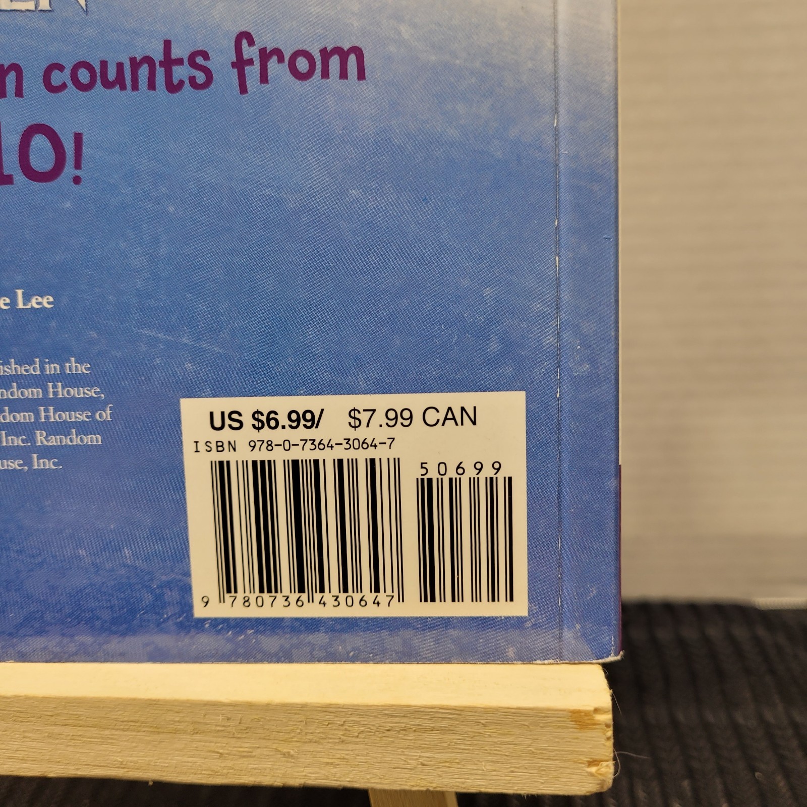Olaf’s 1-2-3 (Disney Frozen) (Glitter Board Book) – Board book – NEW