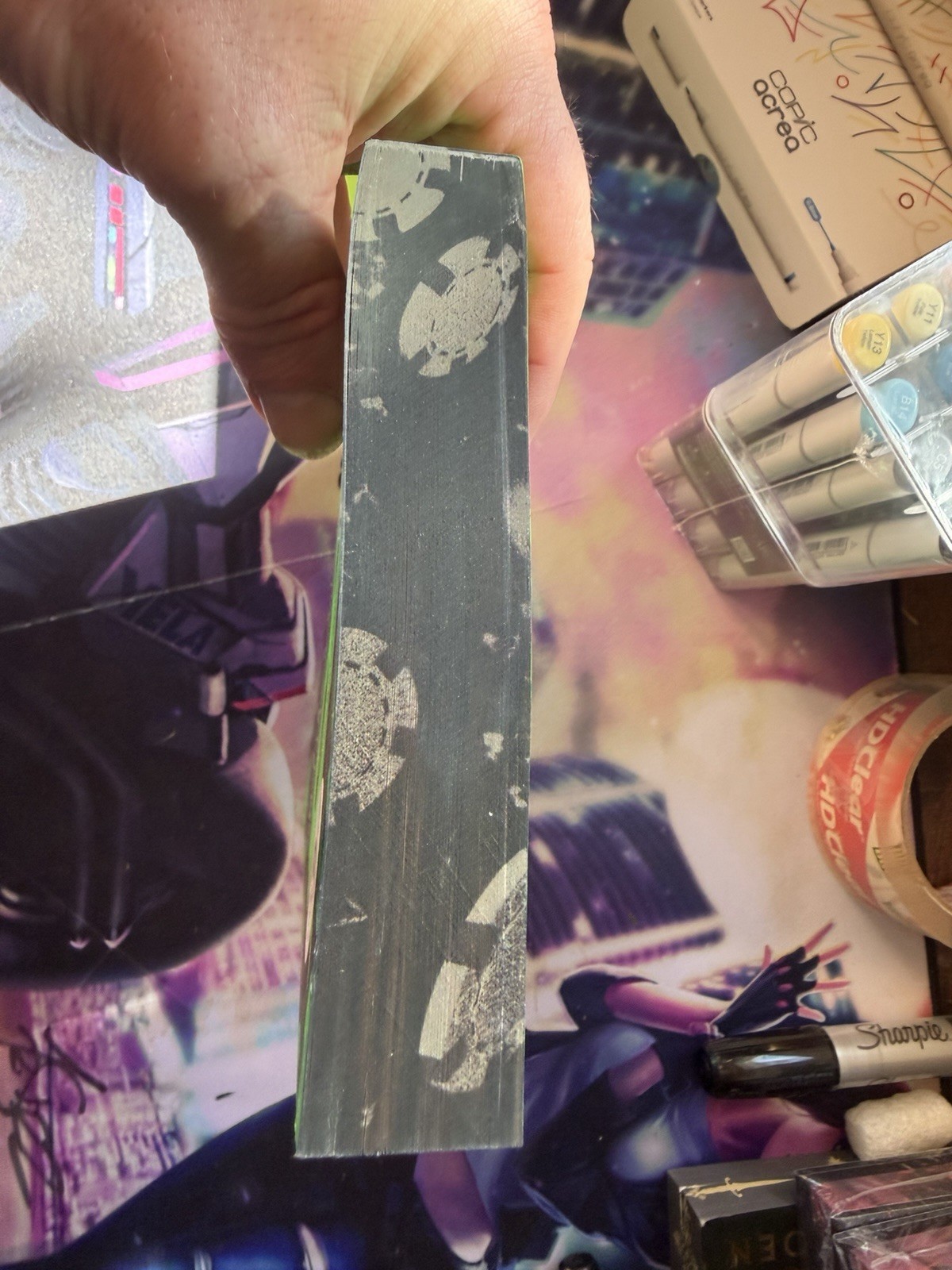 [Target Exclusive Edition] Game On by Navessa Allen. SPRAYED EDGES