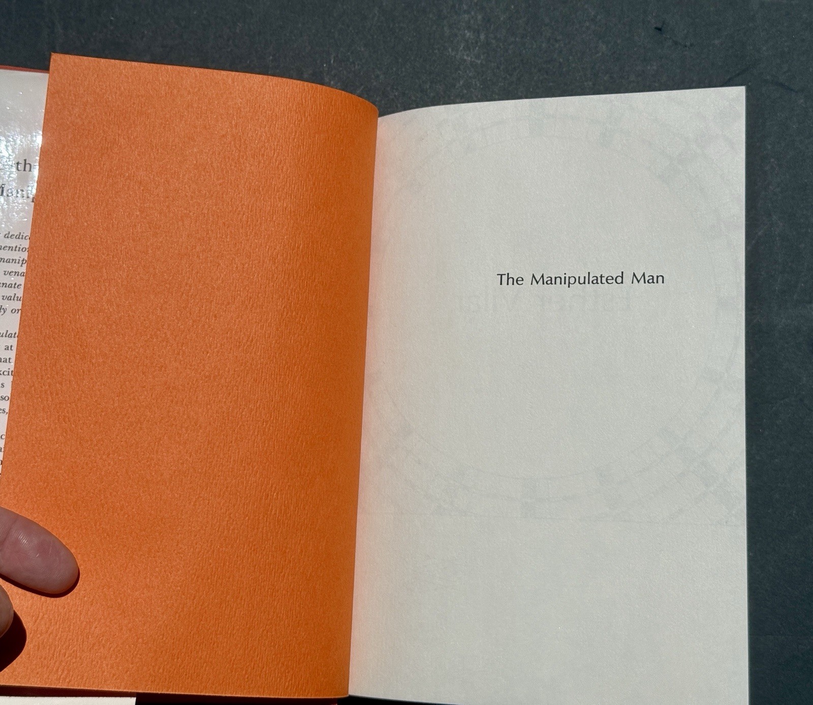 The Manipulated Man by Esther Vilar (1972) – hbk. w/DJ – 1st ed.