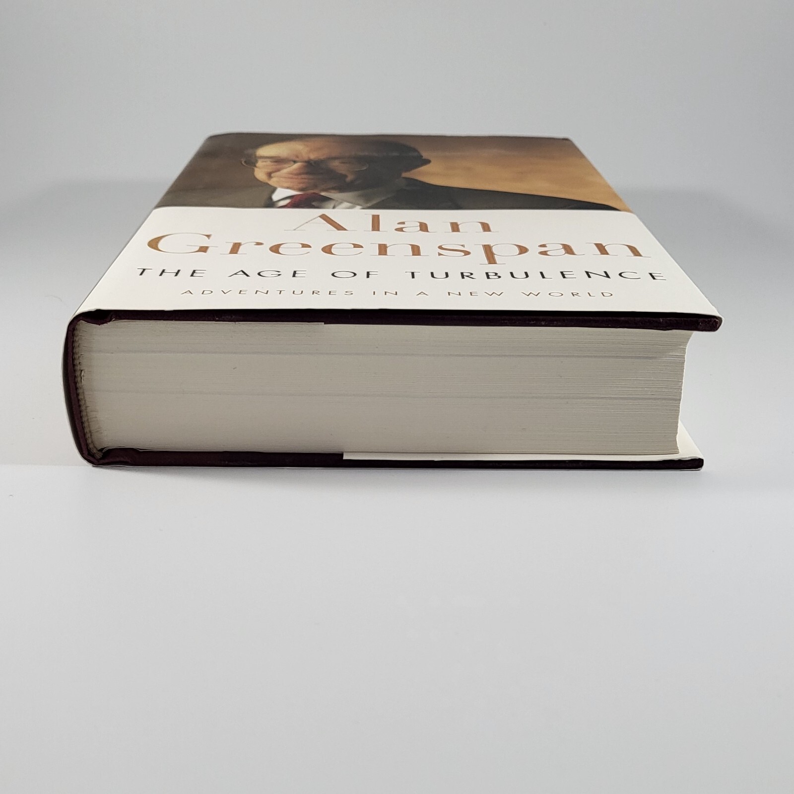 ALAN GREENSPAN The Age of Turbulence Adventures in New World SIGNED 1ST Ed HCDJ