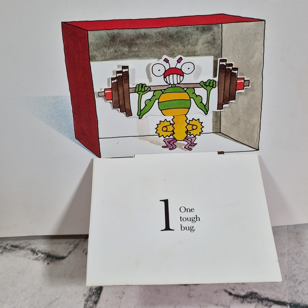 How Many Bugs in a Box? David A. Carter Pop-Up Book 1988 Vintage