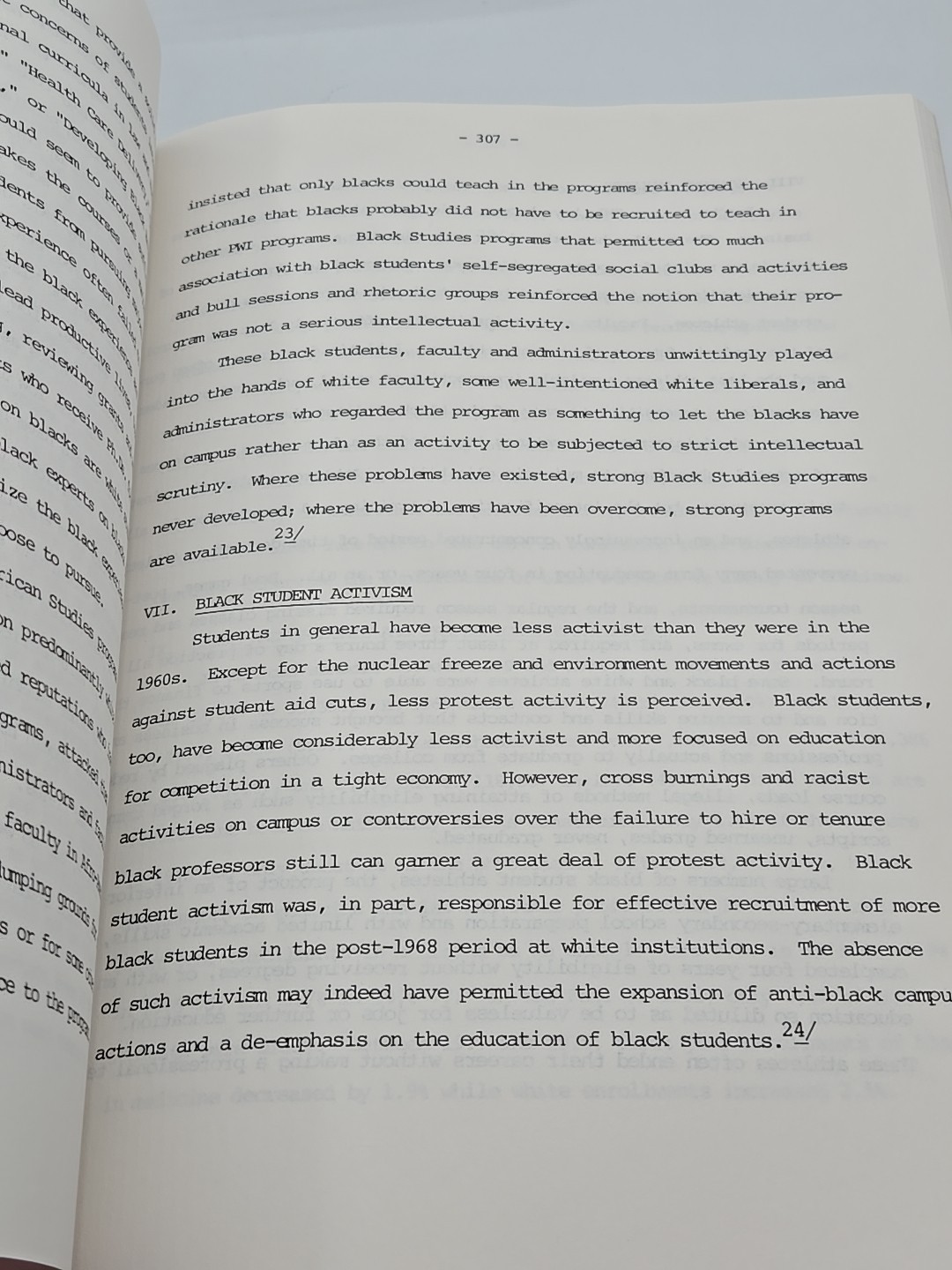 THE STATE OF BLACK AMERICA 1983: By National Urban League PB 390 Pages VHTF