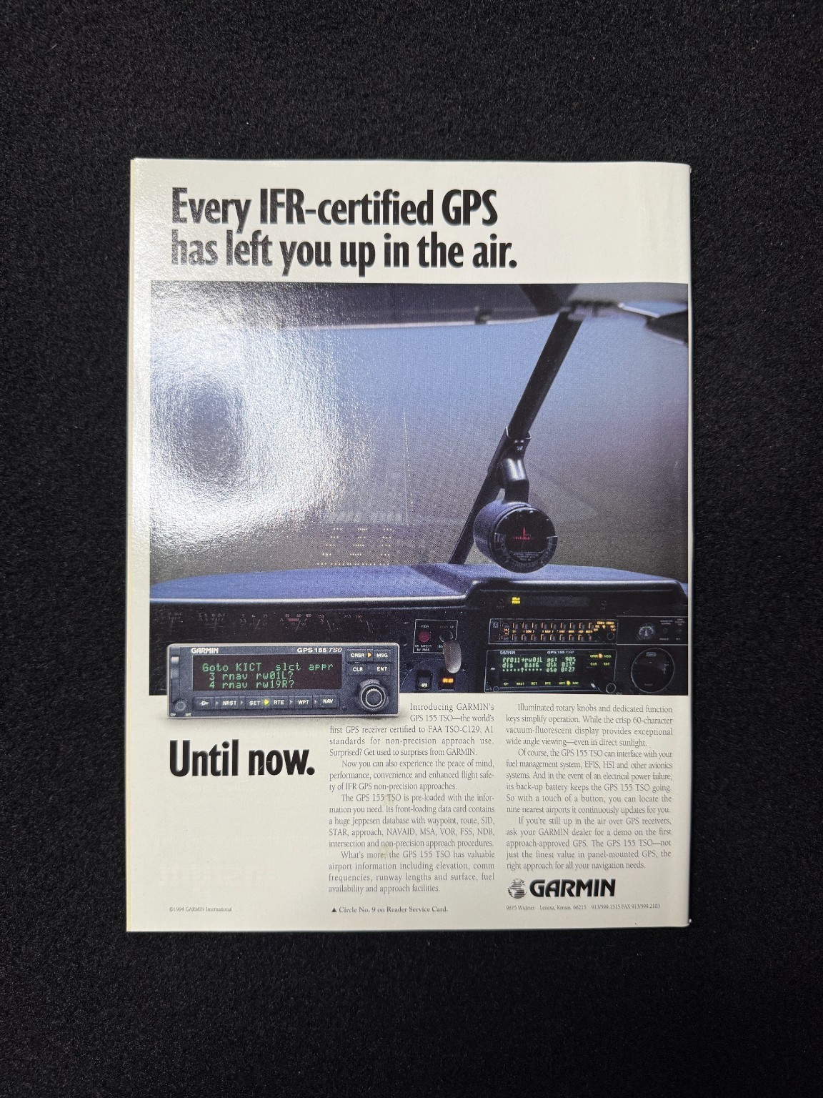 Plane & Pilot Magazine November 1994 GPS Guide Oshkosh Recap Aviation Flight