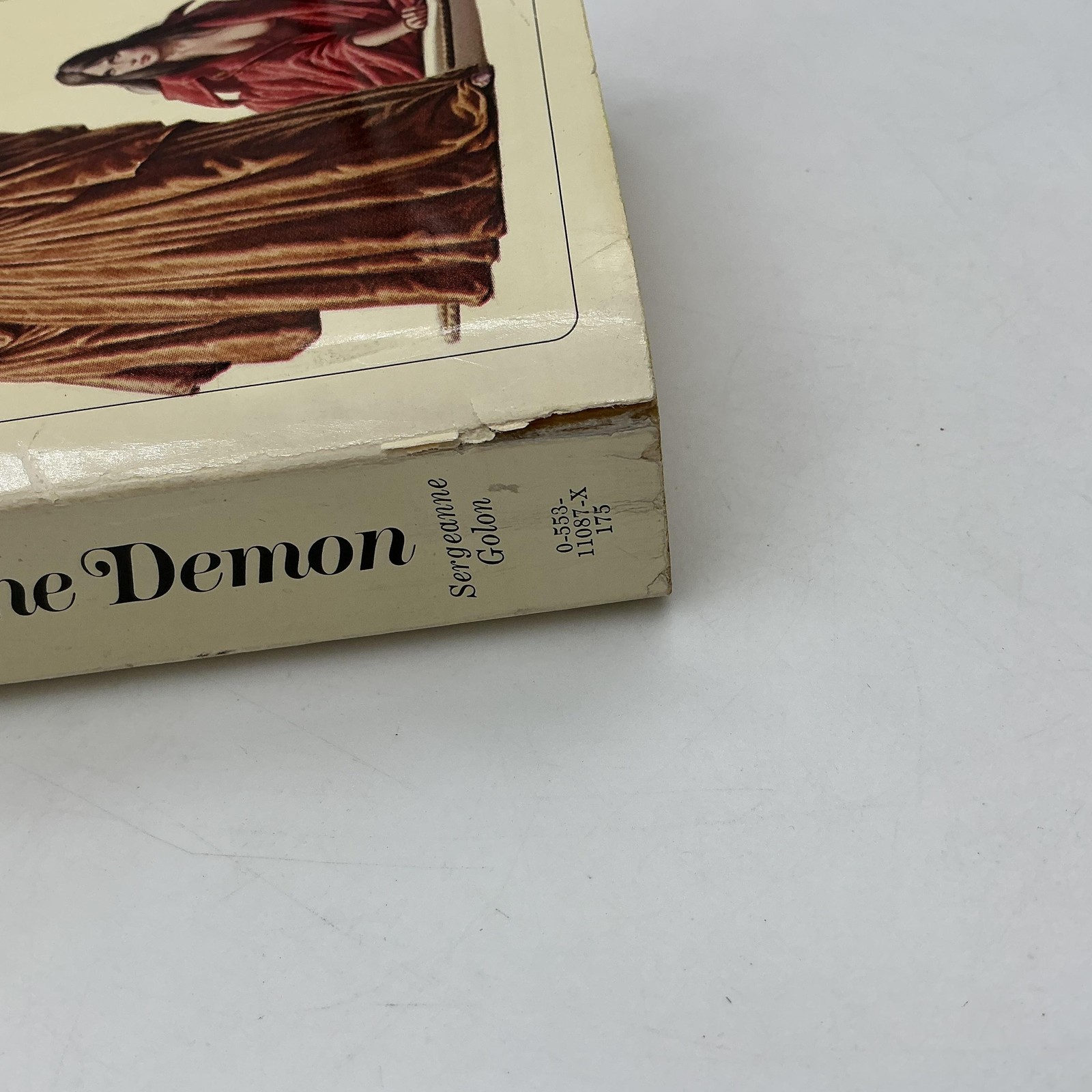 Vintage Angelique Books 6 & 8 Countess Demon Sergeanne Golon Bantam Cream PB USA
