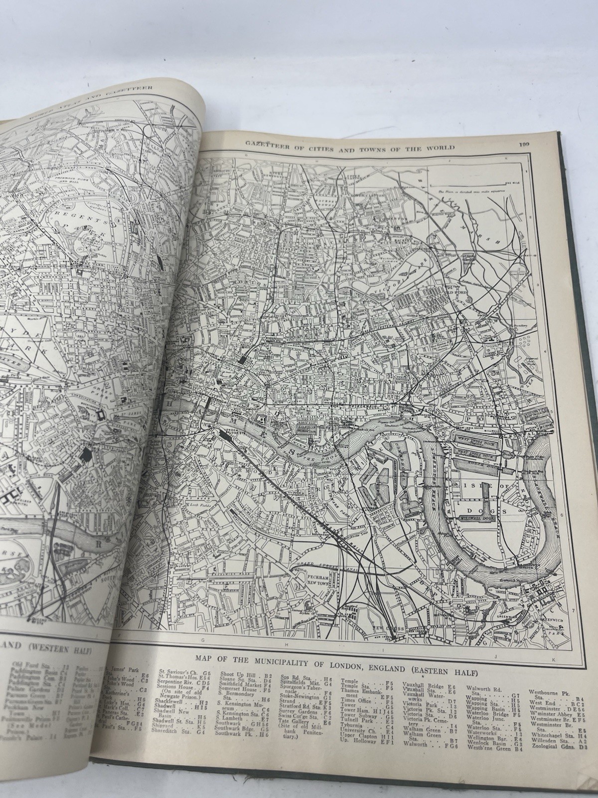 The New Encyclopedic Atlas & Gazetteer of the World 1918 Illustrated PF Collier