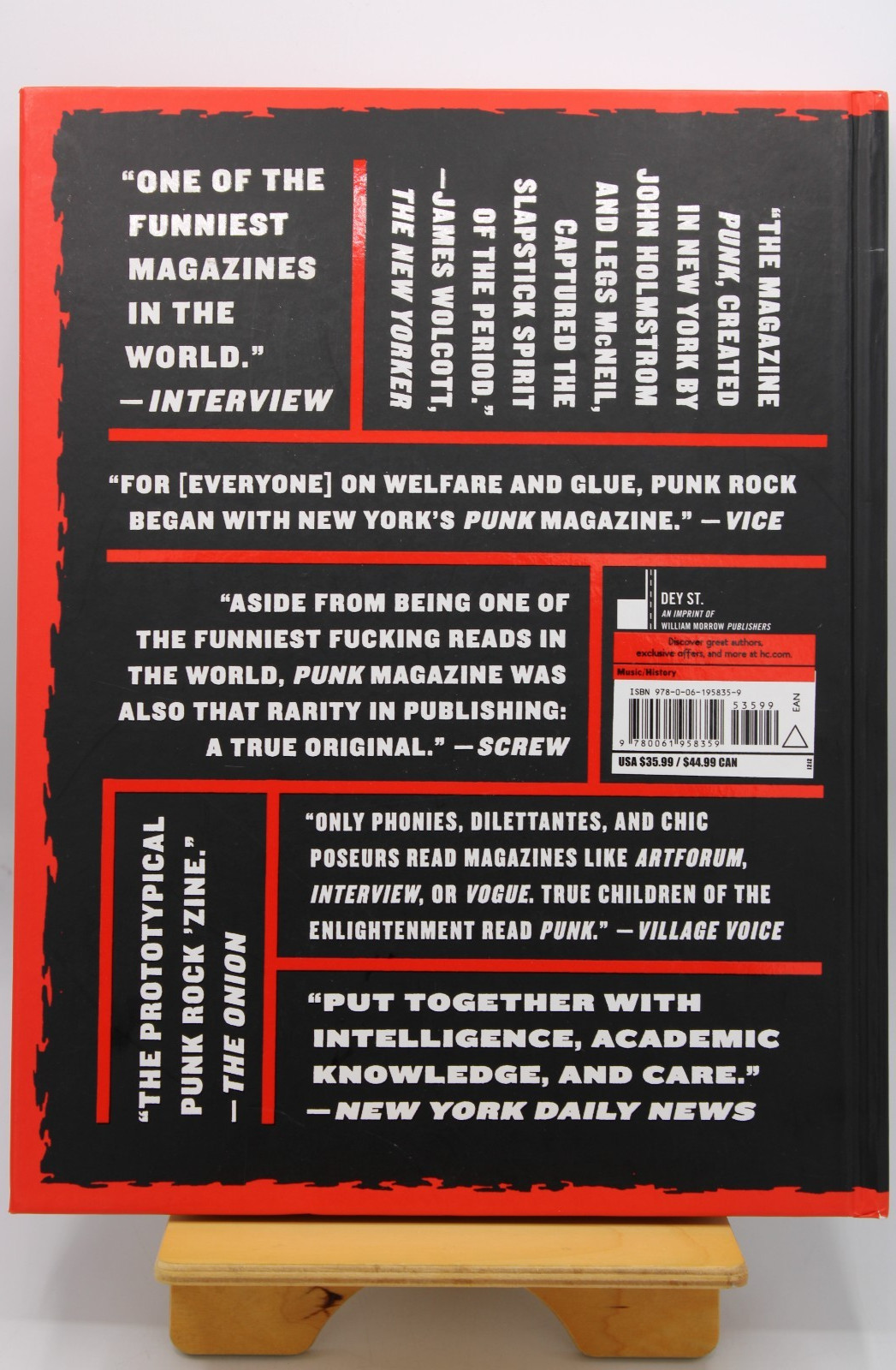 Best of Punk Magazine | Holmstrom & Hurd | Dey St. | 2012