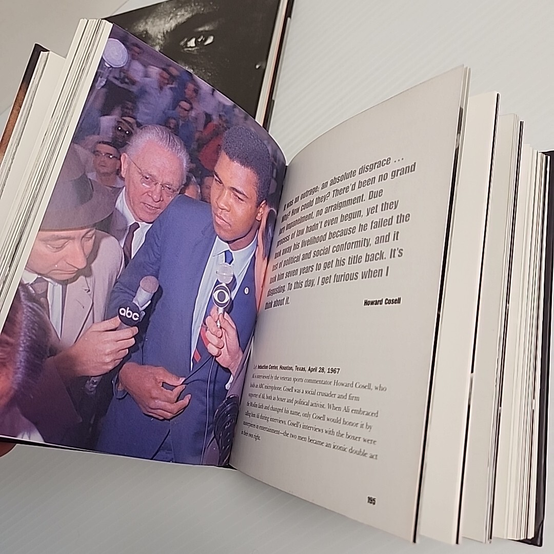 2 Books on Muhammad Ali : Handbook & Ali in Action DVD Documentary HC Nice