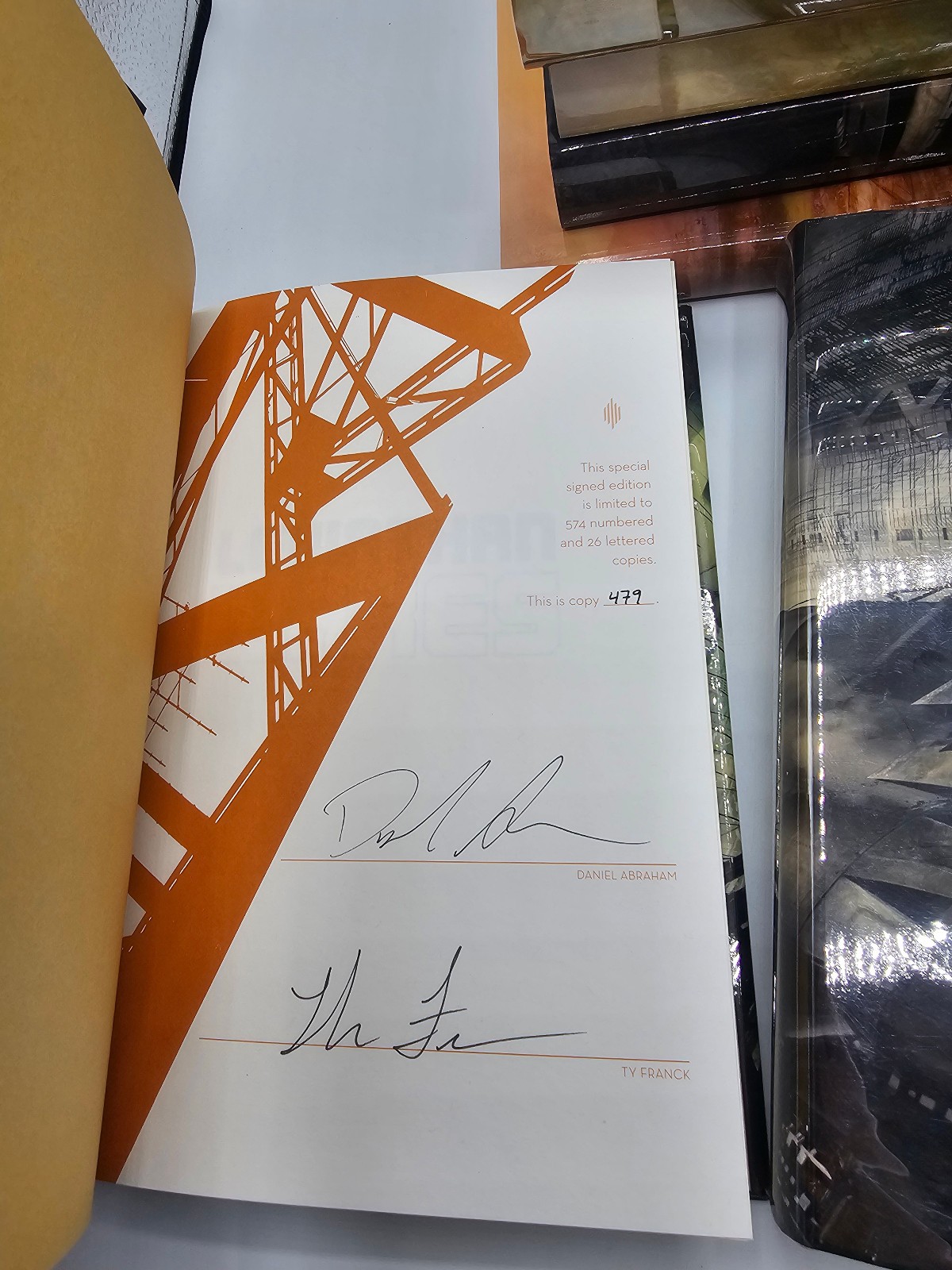 THE EXPANSE Complete Subterranean Press Signed, Matching number, Like New signed