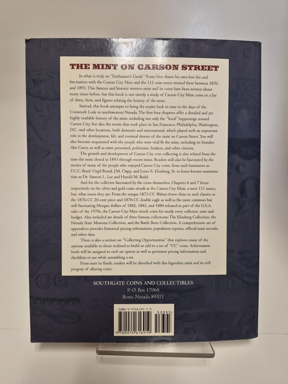 The Mint On Carson Street 2nd Printing 2004