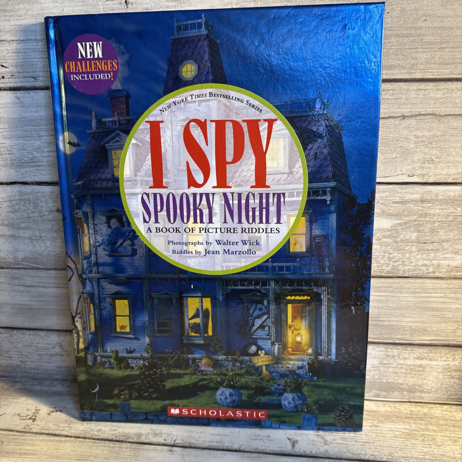 New! I Spy Spooky Night A Book of Picture Riddles (Hardback or Cased Book)