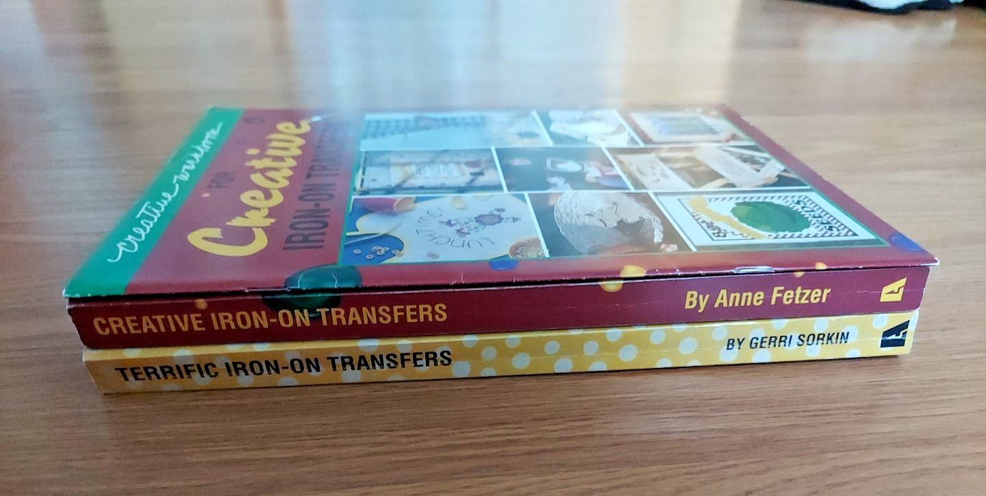 Creative Iron-On Transfers Leisure Arts Craft Leaflets Hundreds of Designs Books