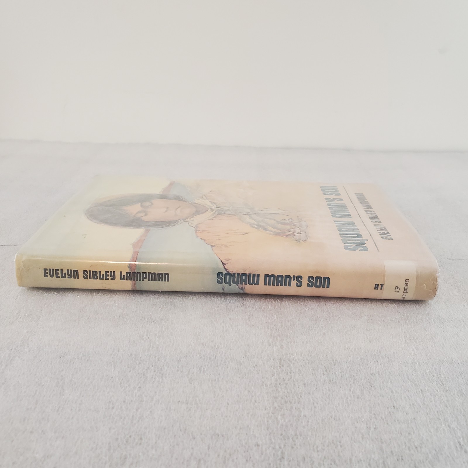 Sqaw Man’s Son by Evelyn Sibley Lampman 1978 1st Ed Hardcover ~ Ex-Library