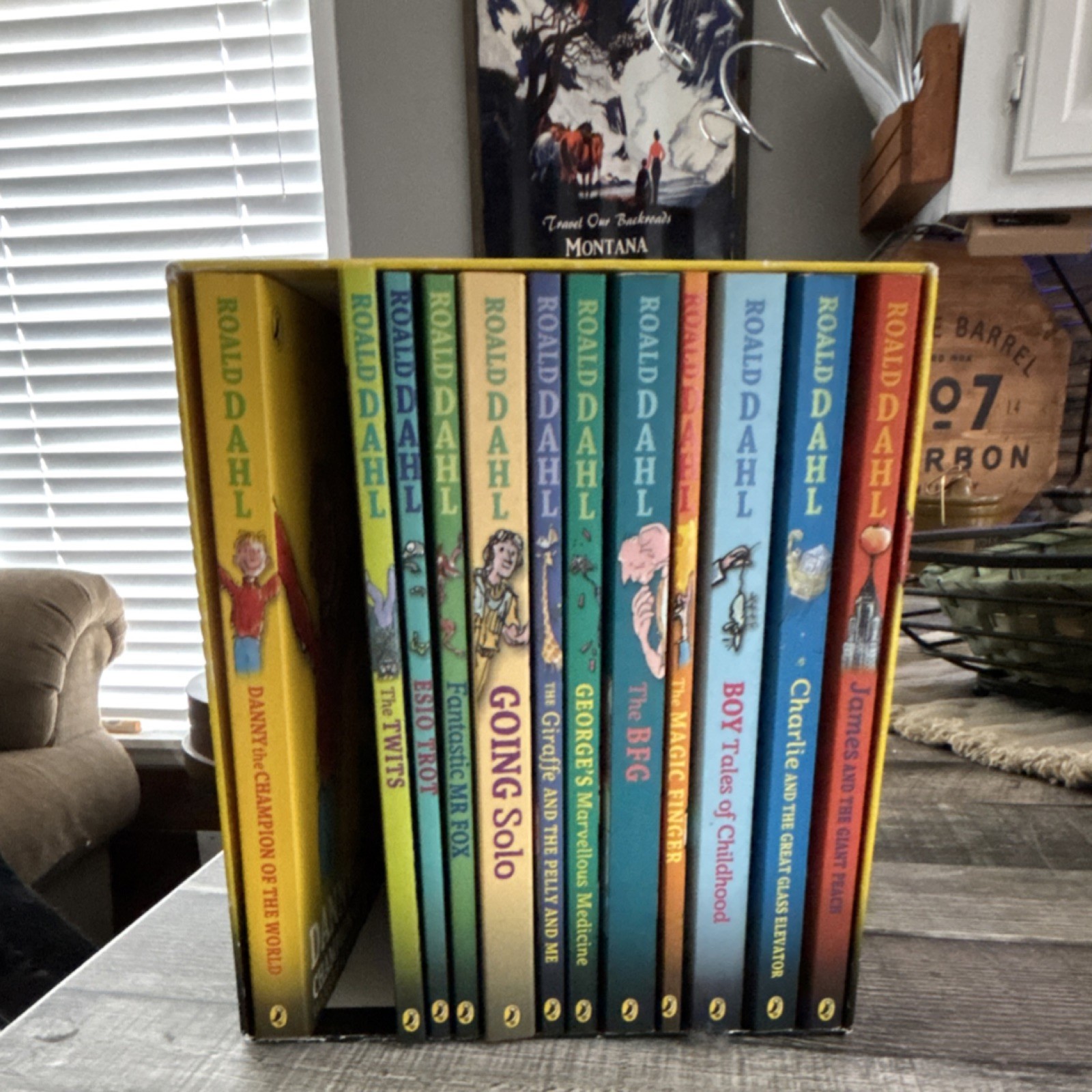 Roald Dahl Collection Box Set Illustrated by Quentin Blake Ages 9-12