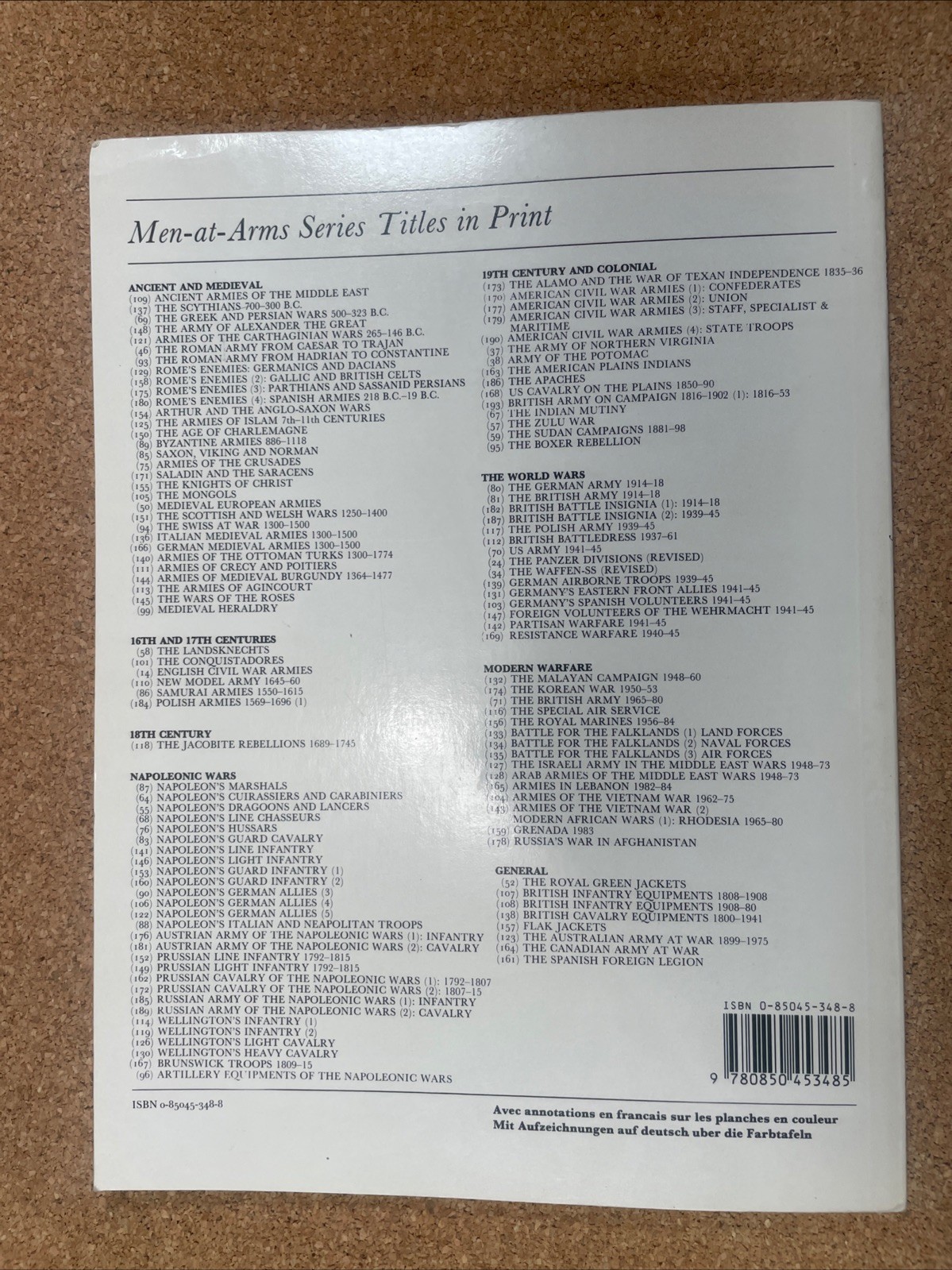 Medieval Heraldry – Osprey Men-At-Arms No. 99, 40 Pages, 1980, SB