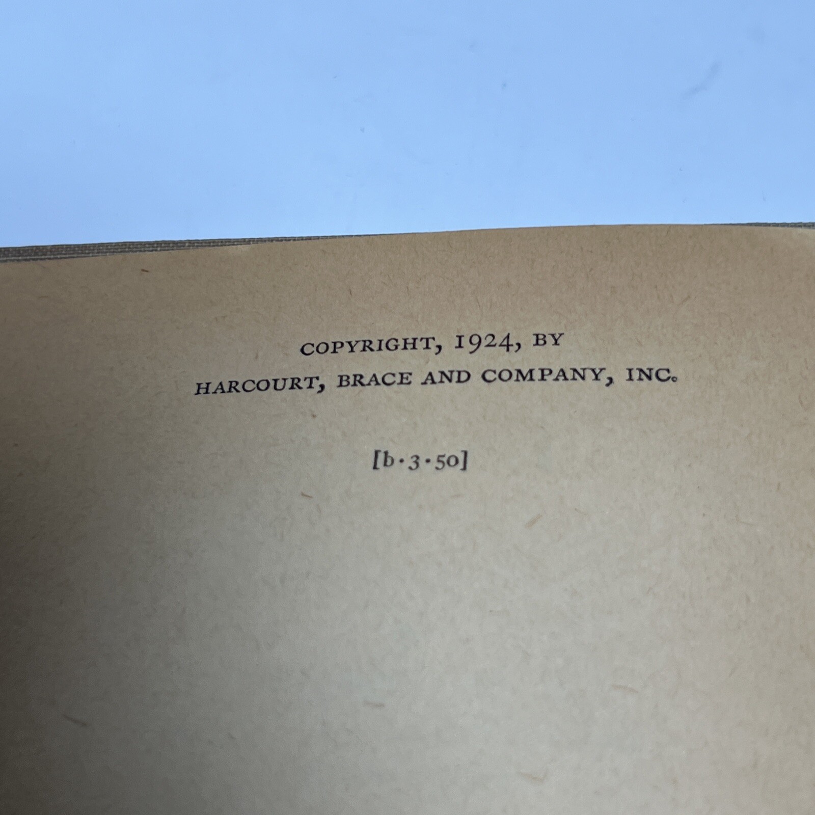 A Passage To India by E. M. Forster 1924 HC. Harbrace Modern Classic. Rare Ed.