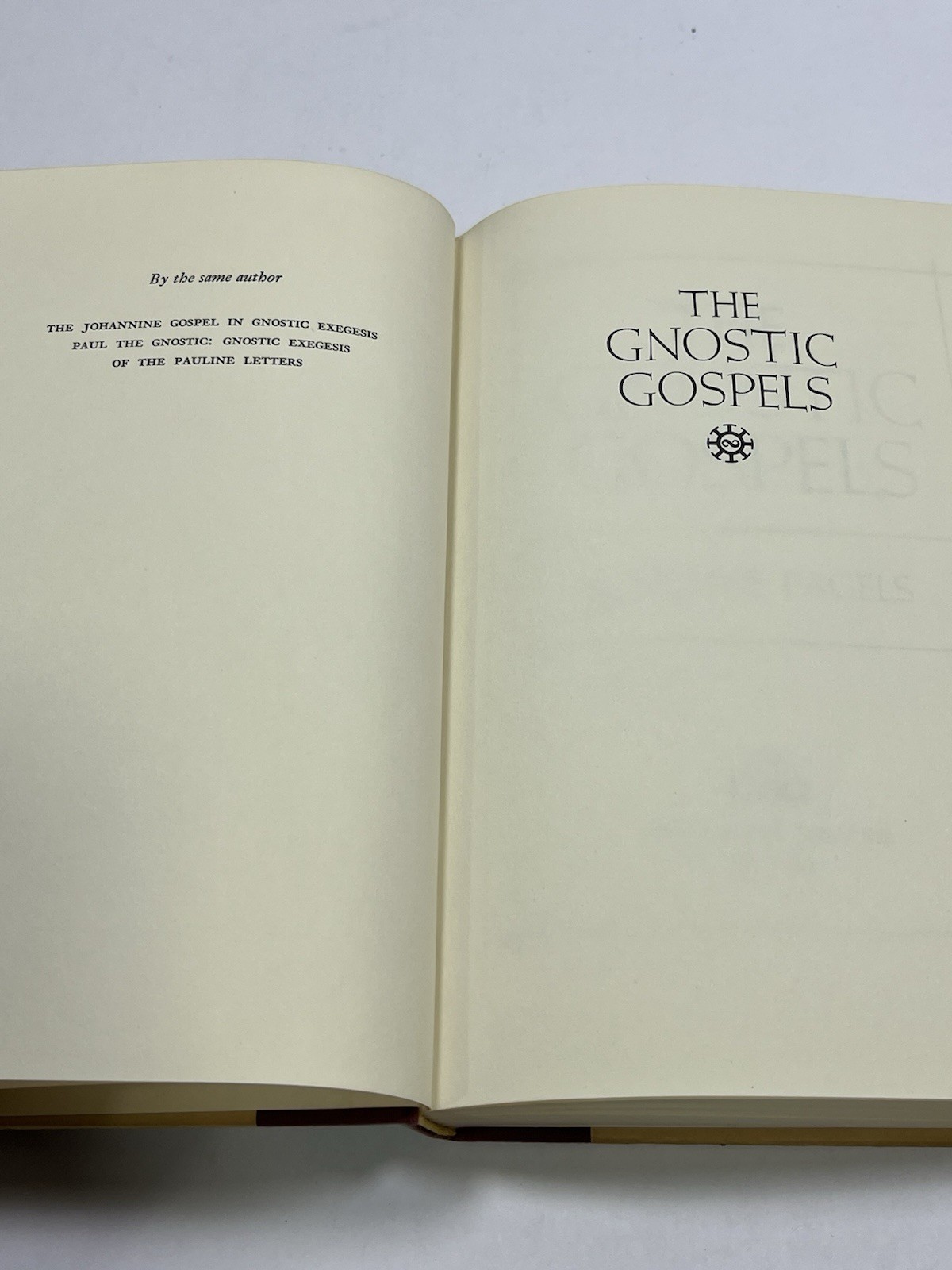The Gnostic Gospels by Elaine Pagels 1979 Hardcover – Classic Religious Studies