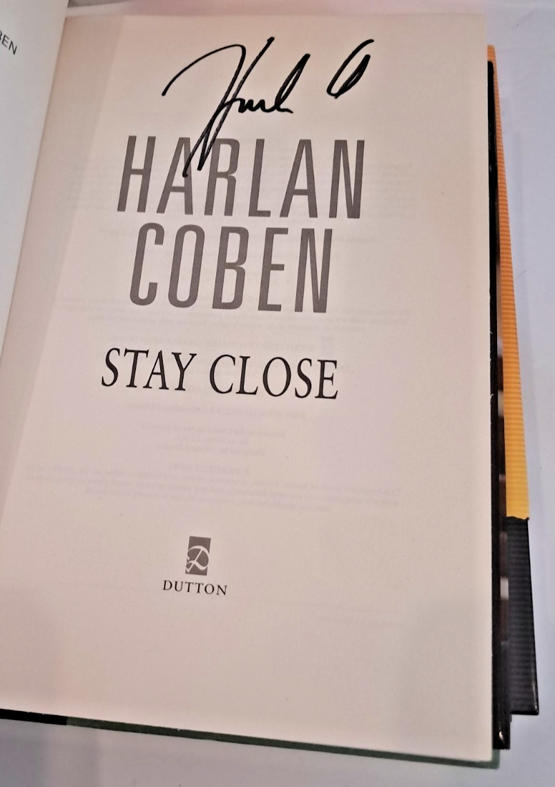 Lot of 6 Signed Harlan Coben Hardcover Books