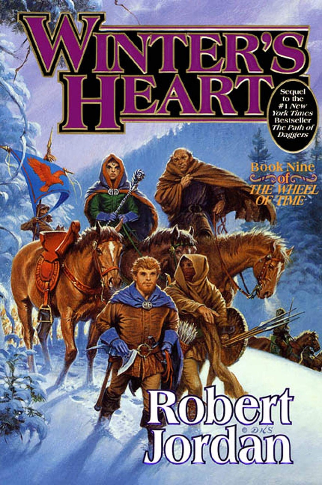 Winter’s Heart (The Wheel of Time, Book 9) – hardcover Jordan, Robert