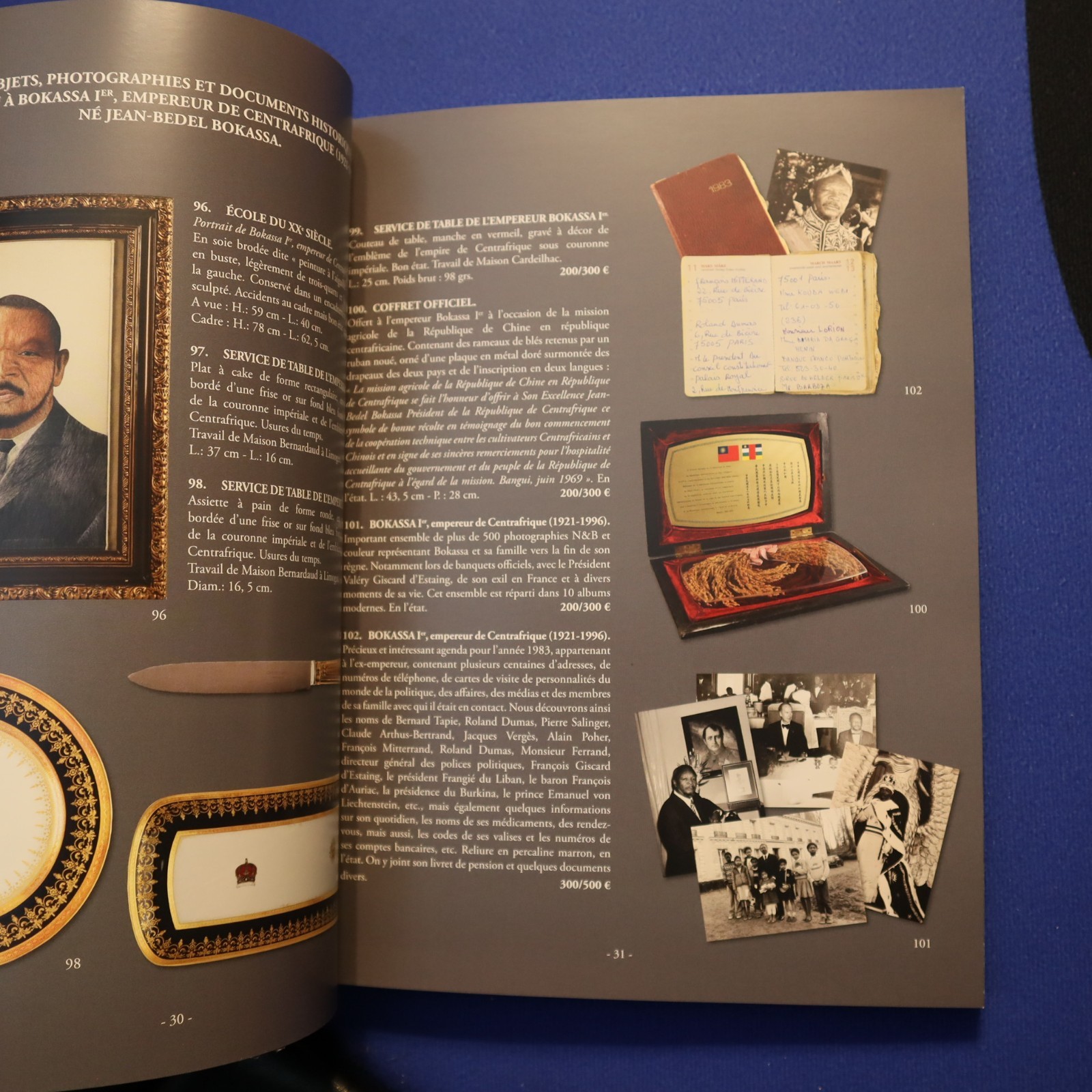 RUSSIAN ROYALTY AUCTION CATALOG 2017 COUTAU-BEGARIE , 220 PAGES IN FRENCH EX+