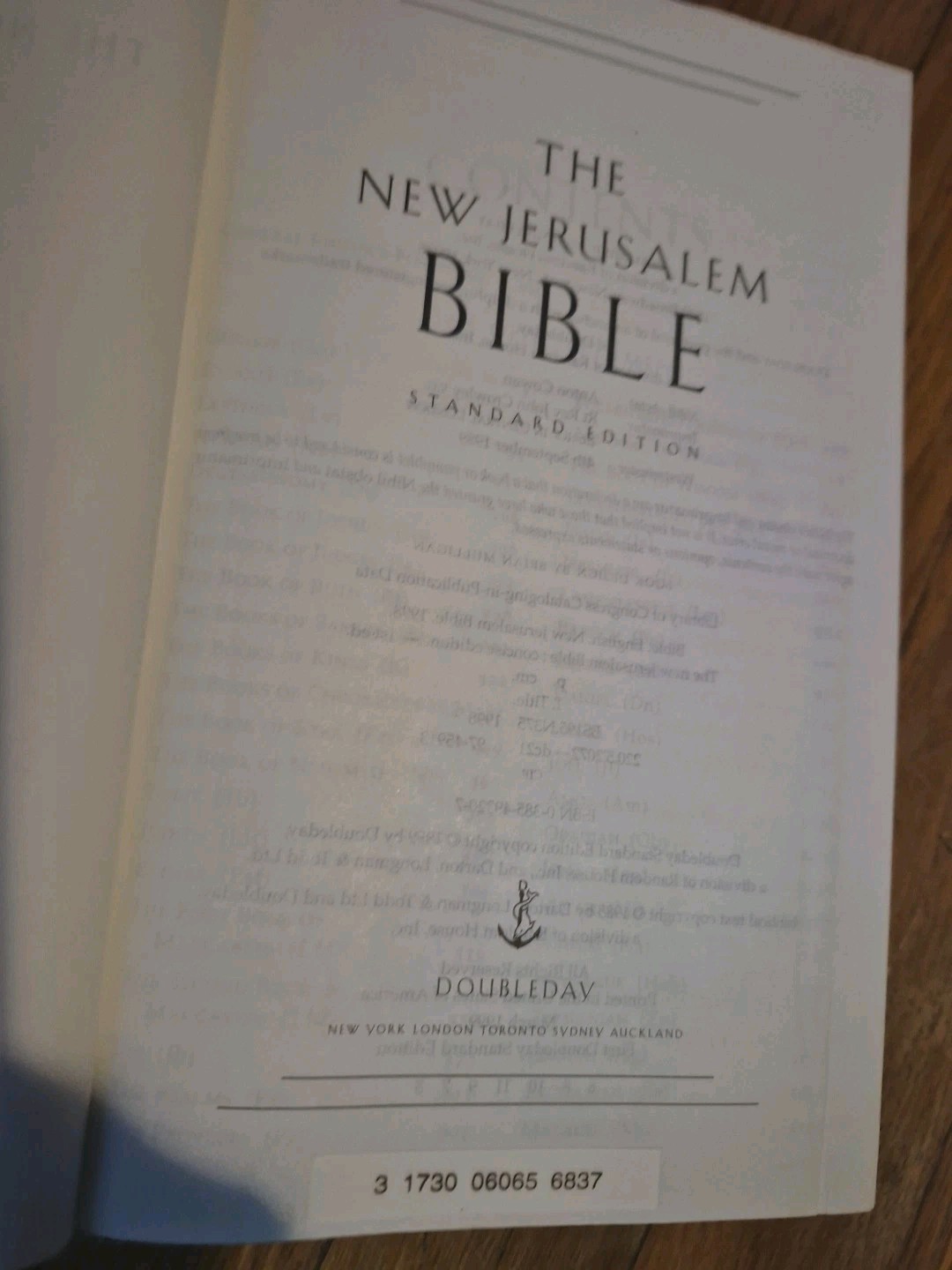 The New Jerusalem Bible Standard Edition Hardcover Henry Wansbr