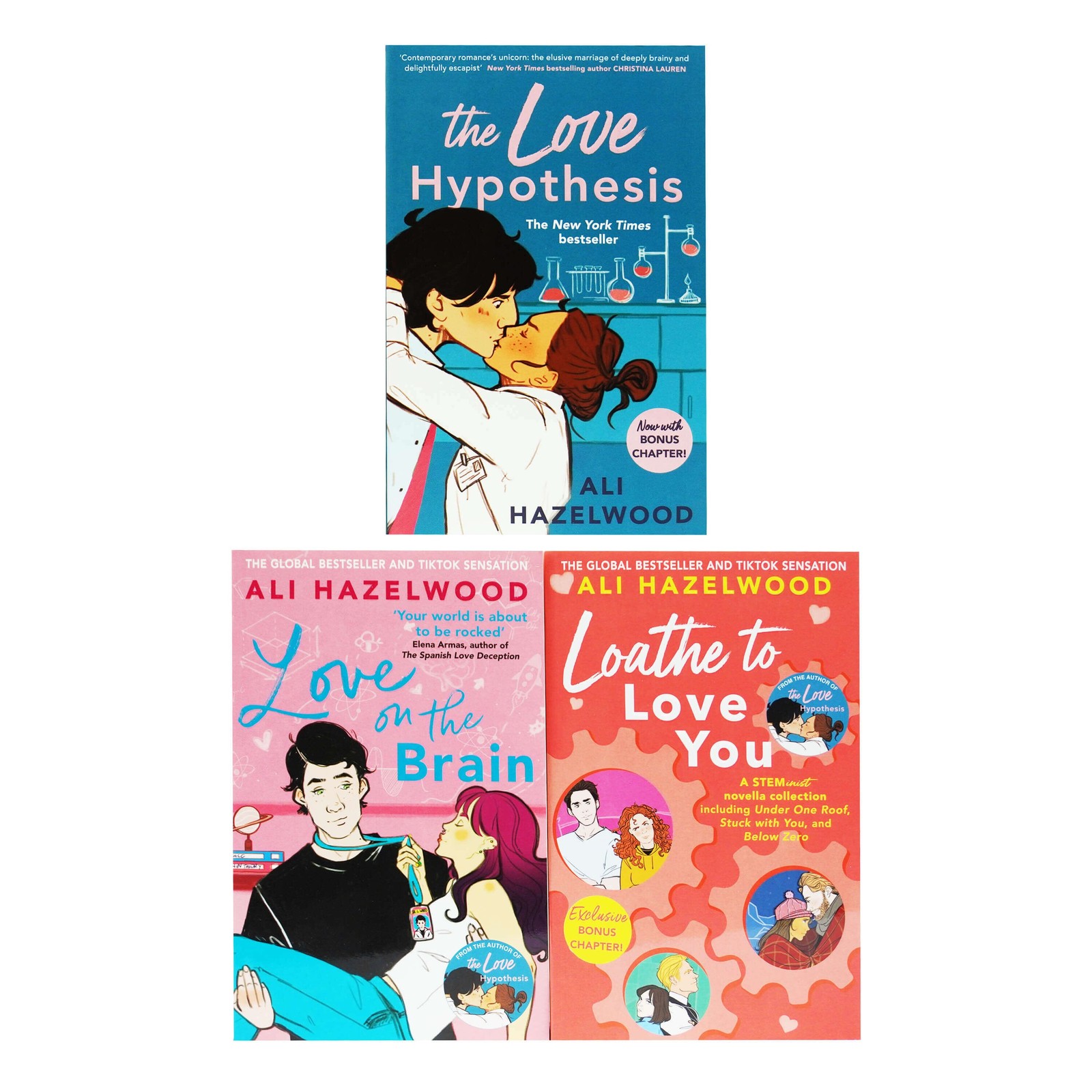The Love Hypothesis by Ali Hazelwood 3 Books Set – Fiction – Paperback