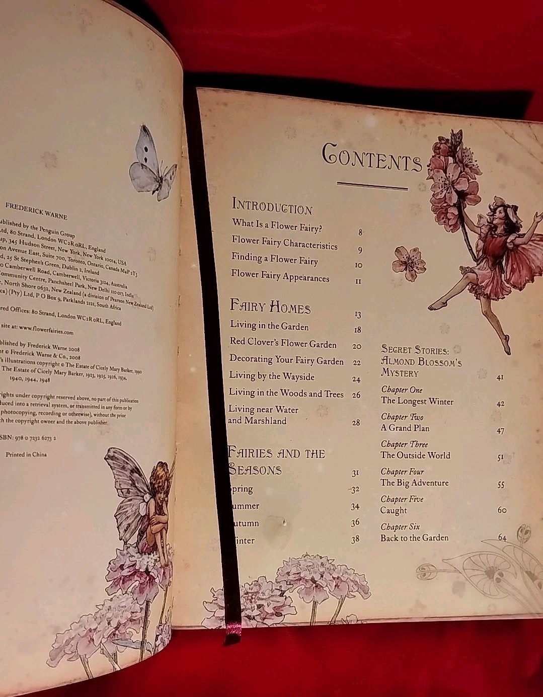 The Girls‘ Book of Flower Fairies by Frederick Warne, 2008 New